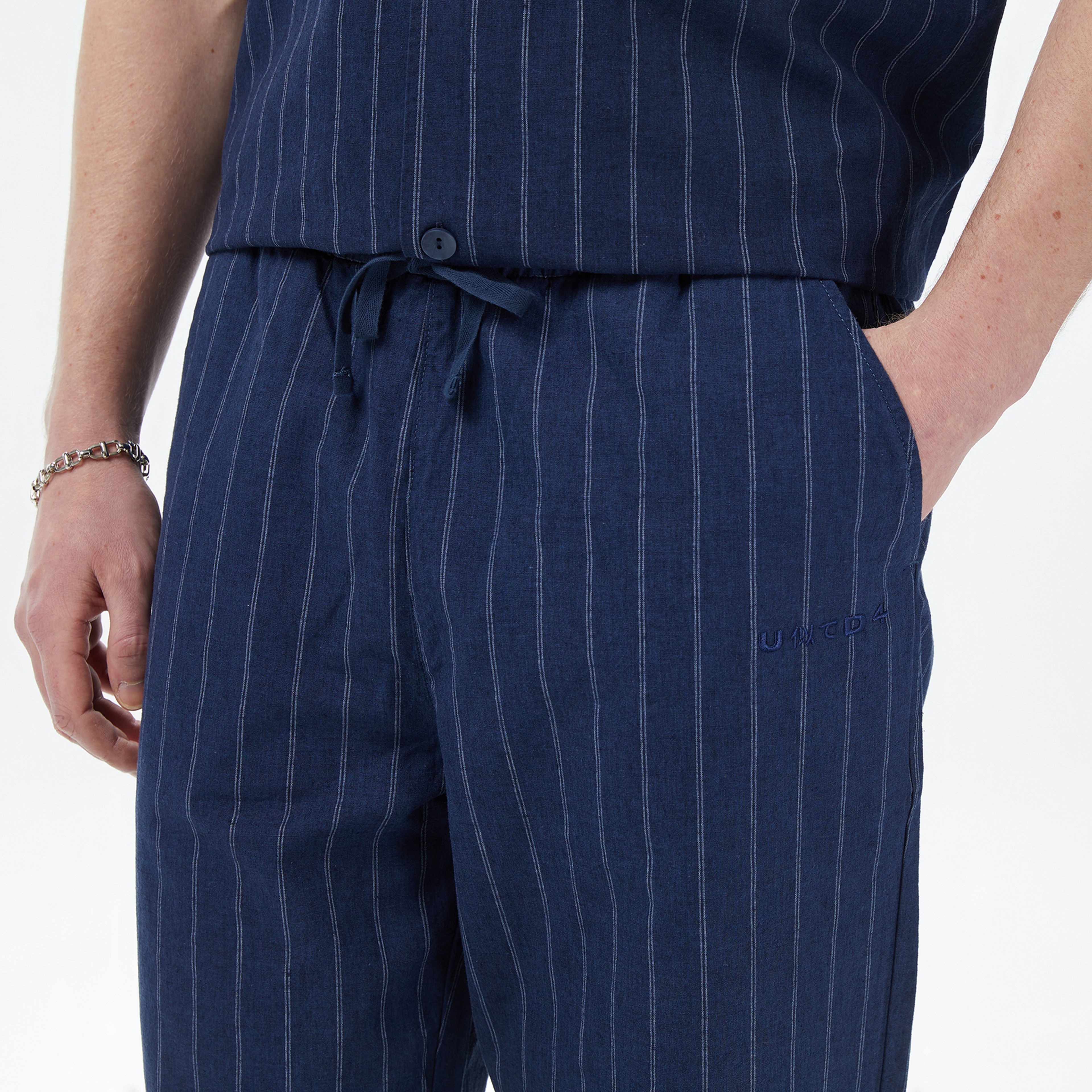 UNITED4 Comfort Fit Erkek Lacivert Pantolon