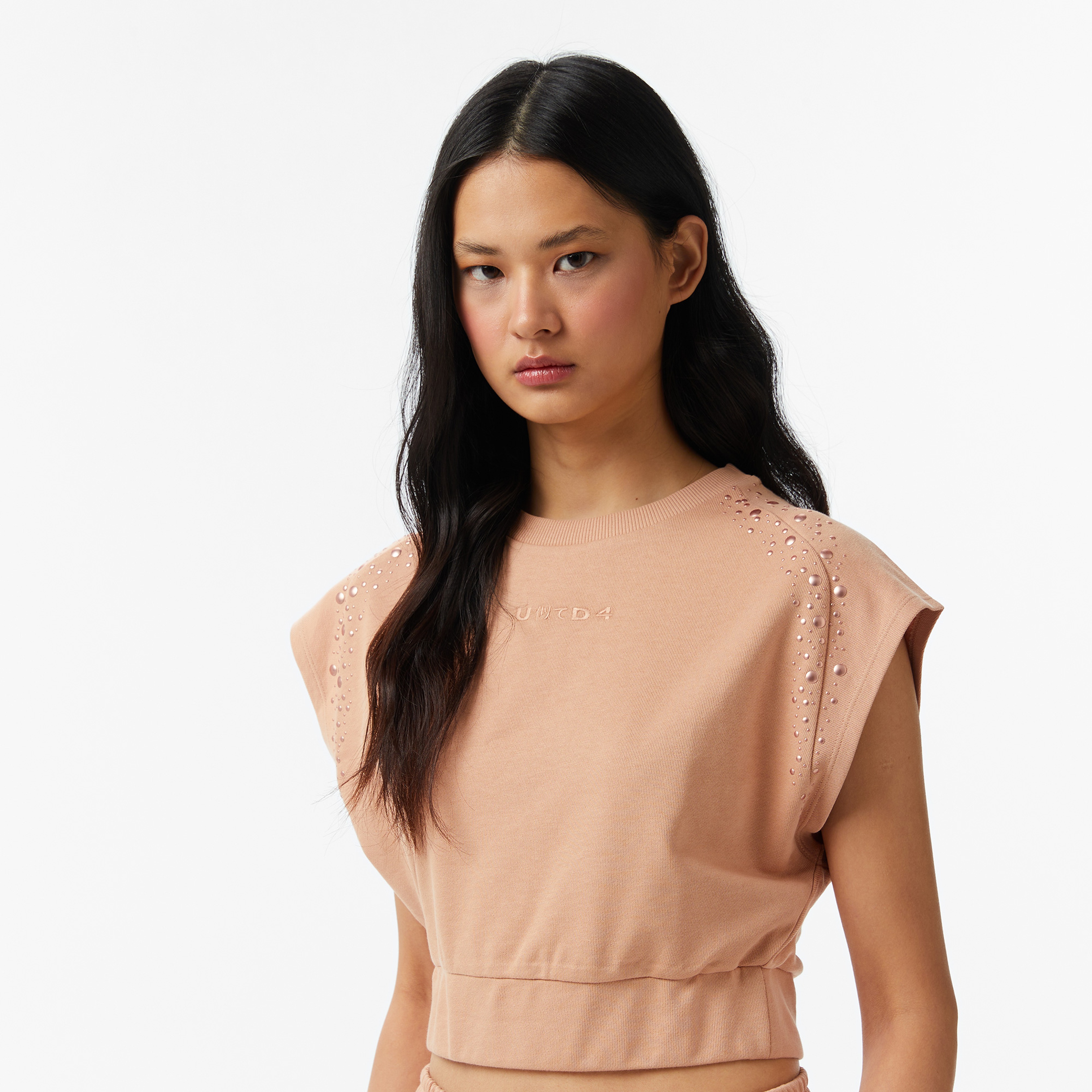 UNITED4 Regular Fit Kadın Pembe T-Shirt