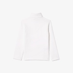 Lacoste Çocuk Bisiklet Yaka Beyaz T-Shirt