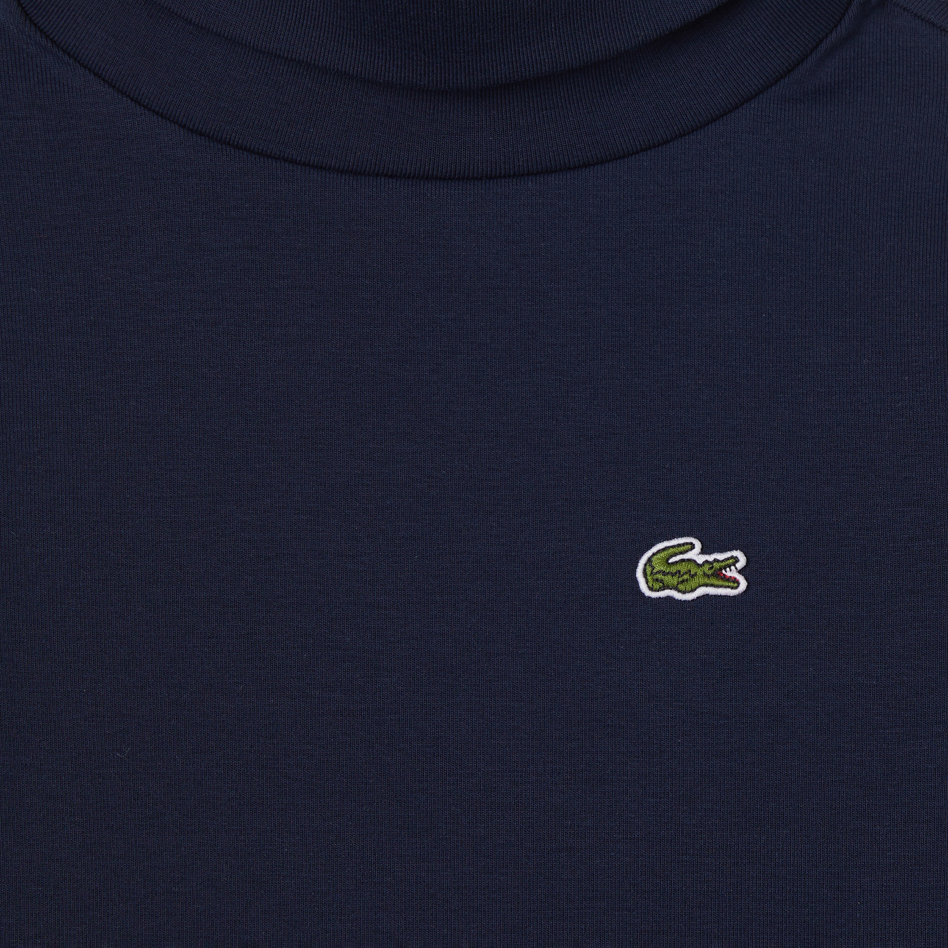 Lacoste Çocuk Bisiklet Yaka Lacivert T-Shirt