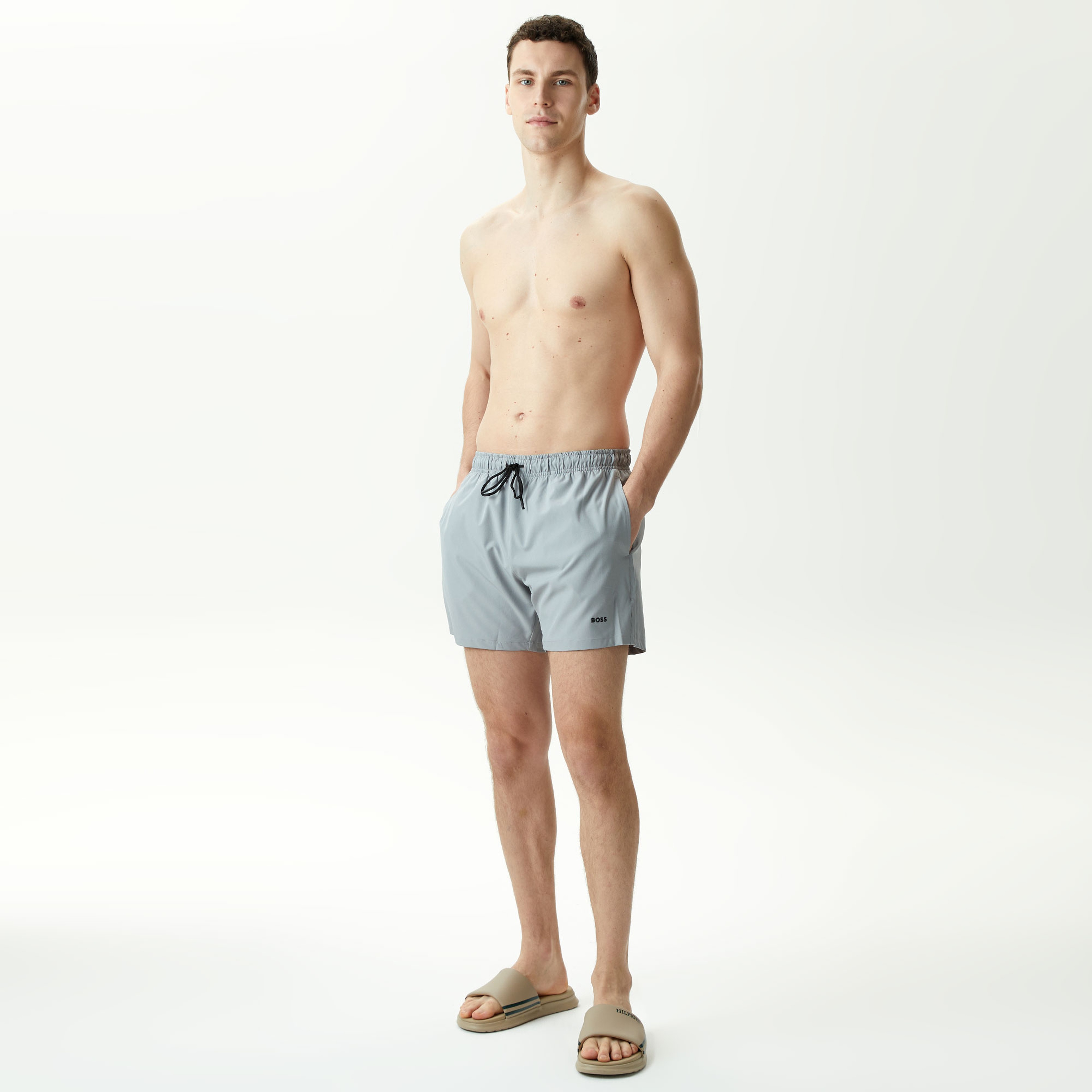 Boss Tio Erkek Siyah Mayo Şort