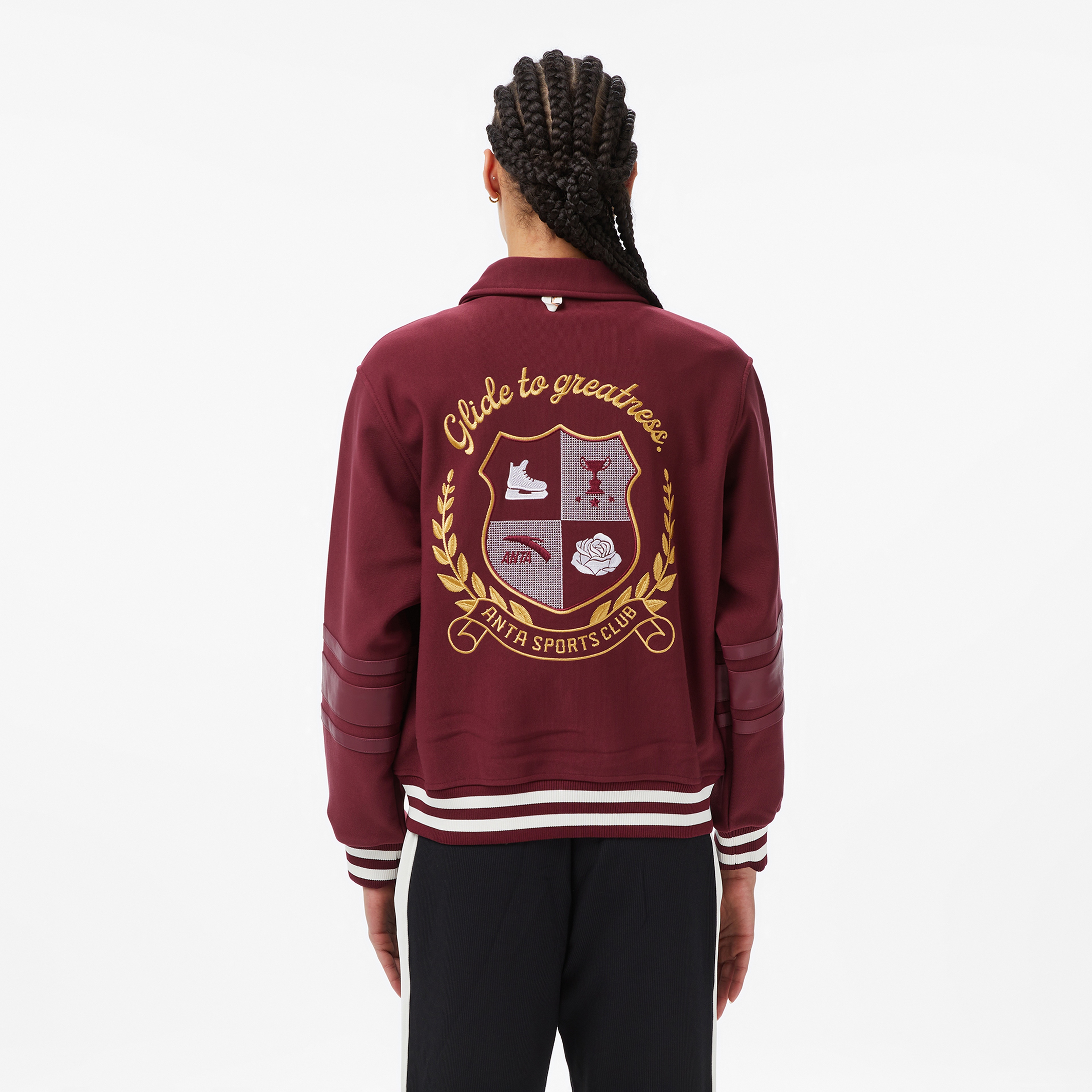 Anta Glıde To Greatness Kadın Bordo Sweatshirt