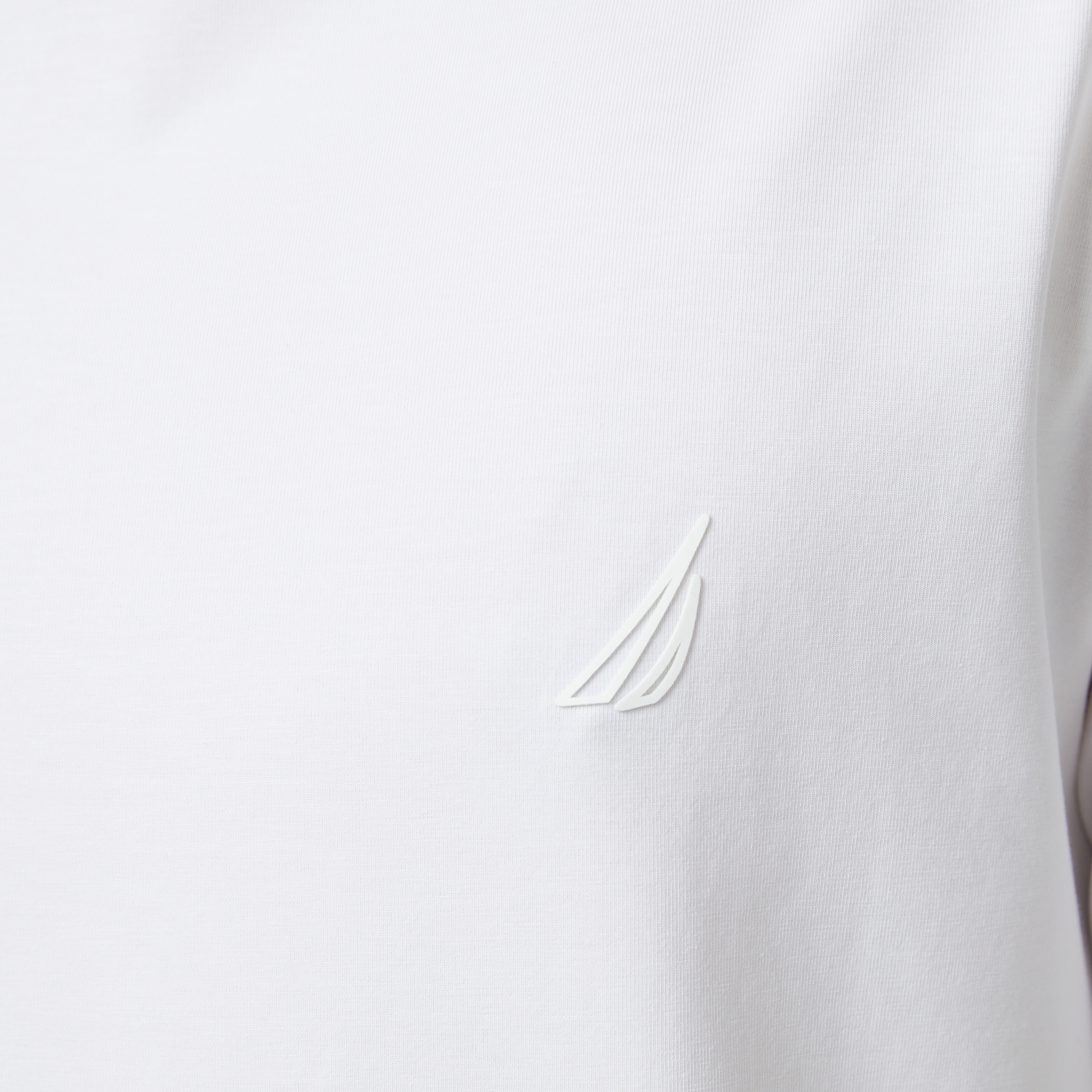 Nautica Erkek Beyaz Regular Fit T-Shirt