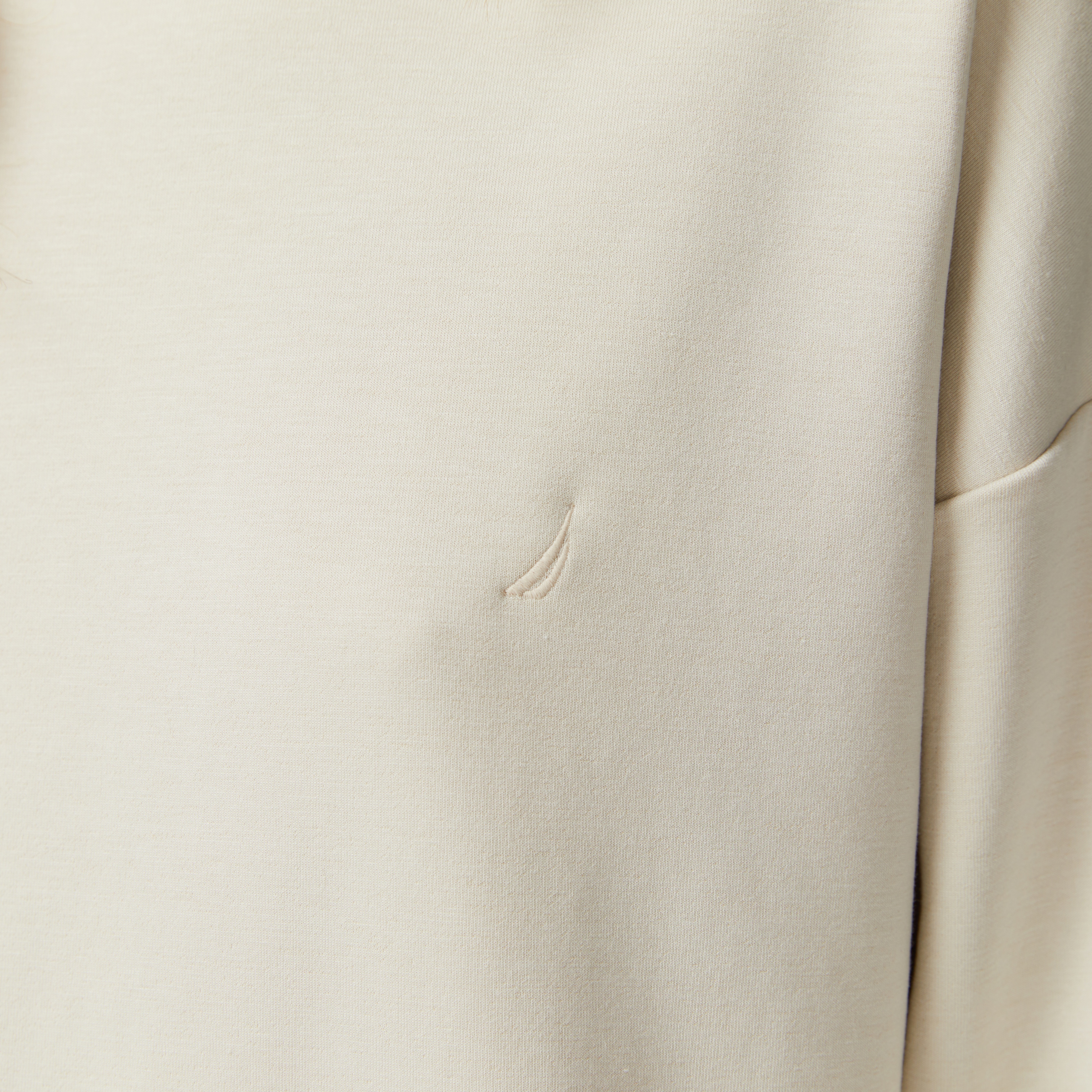 Nautica Kadın Bej Regular Fit Sweatshirt