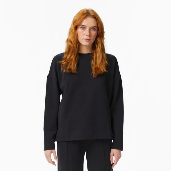 Nautica Kadın Siyah Regular Fit Sweatshirt