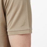 Nautica Erkek Bej Regular Fit Polo Yaka T-Shirt