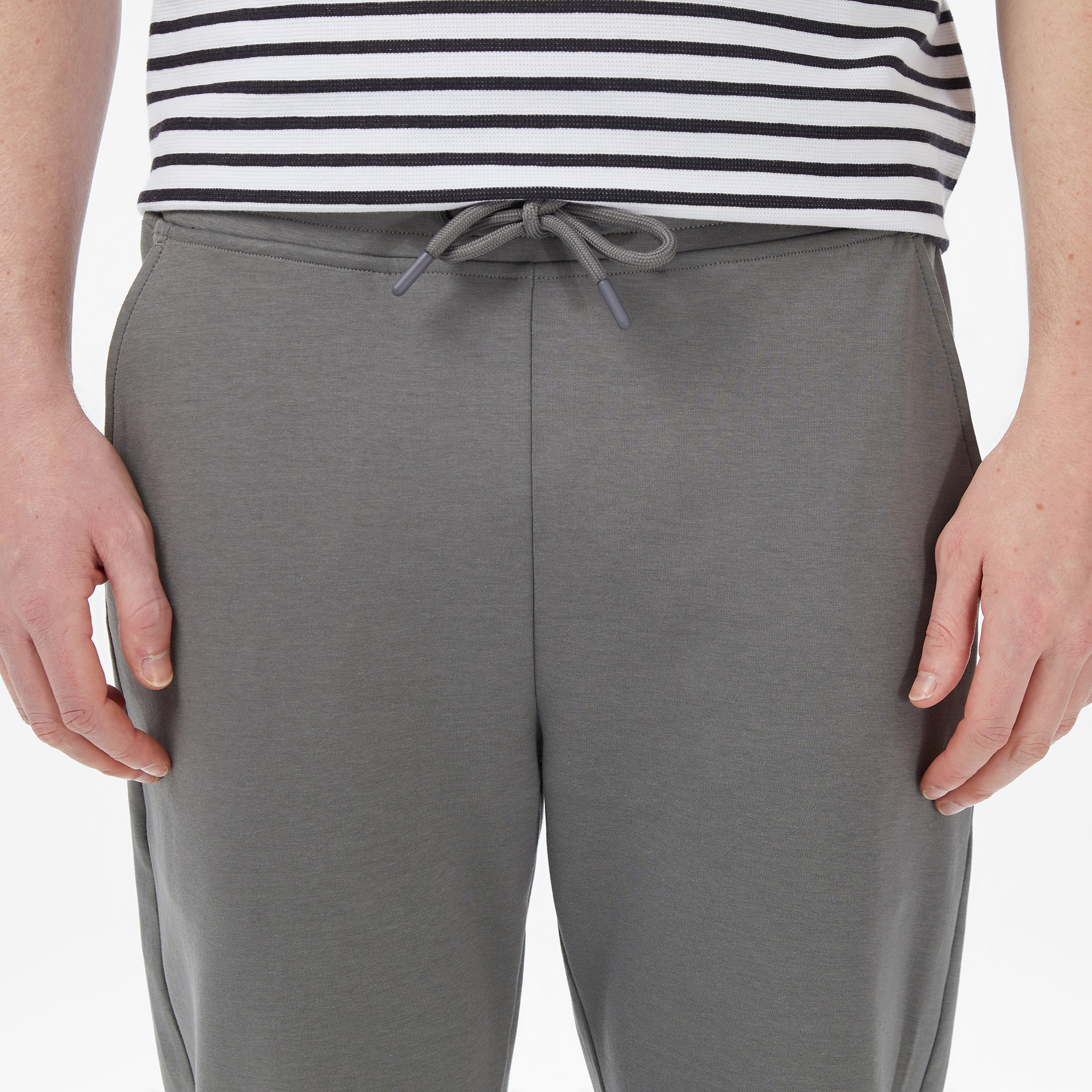 Nautica Erkek Gri Regular Fit Eşofman Altı