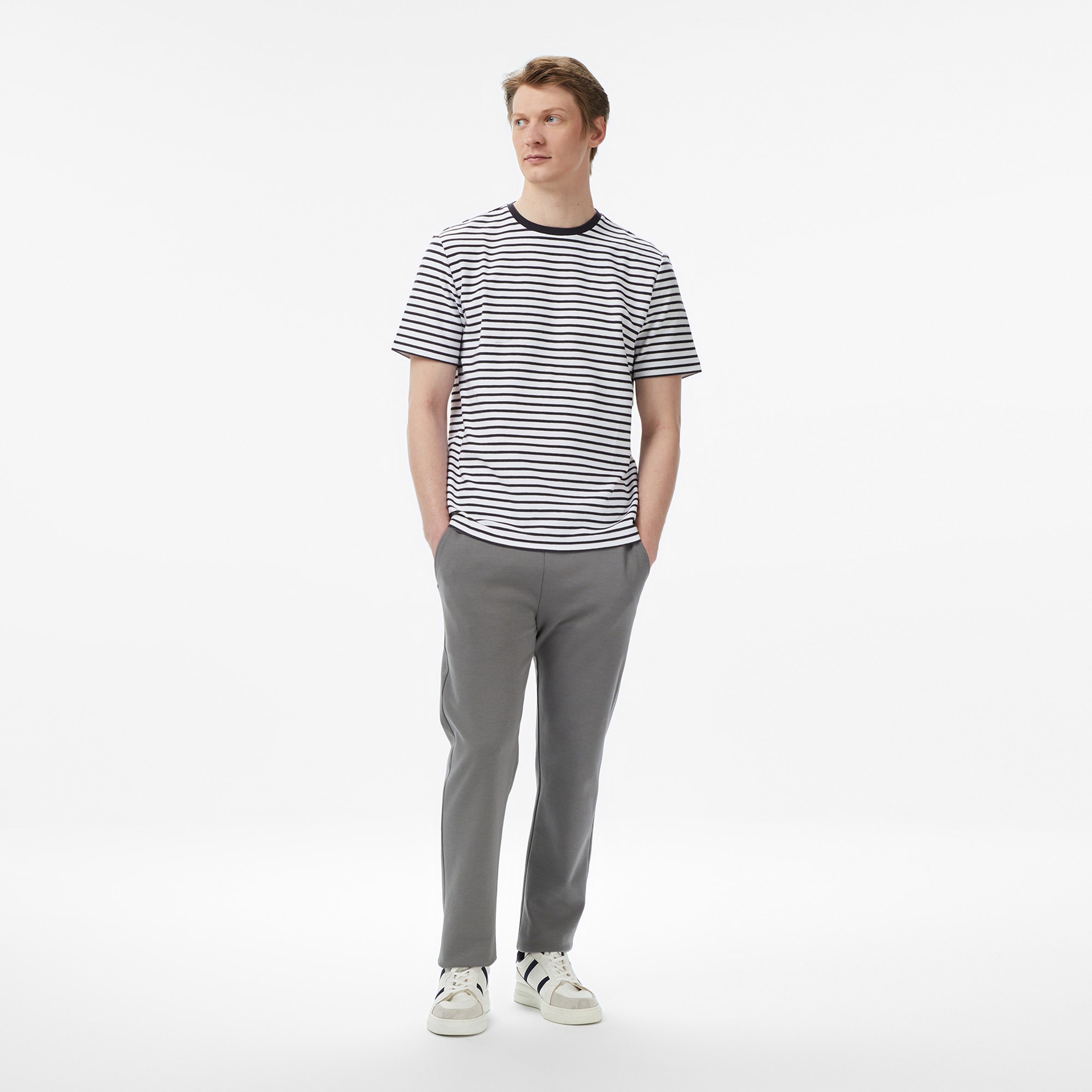 Nautica Erkek Gri Regular Fit Eşofman Altı