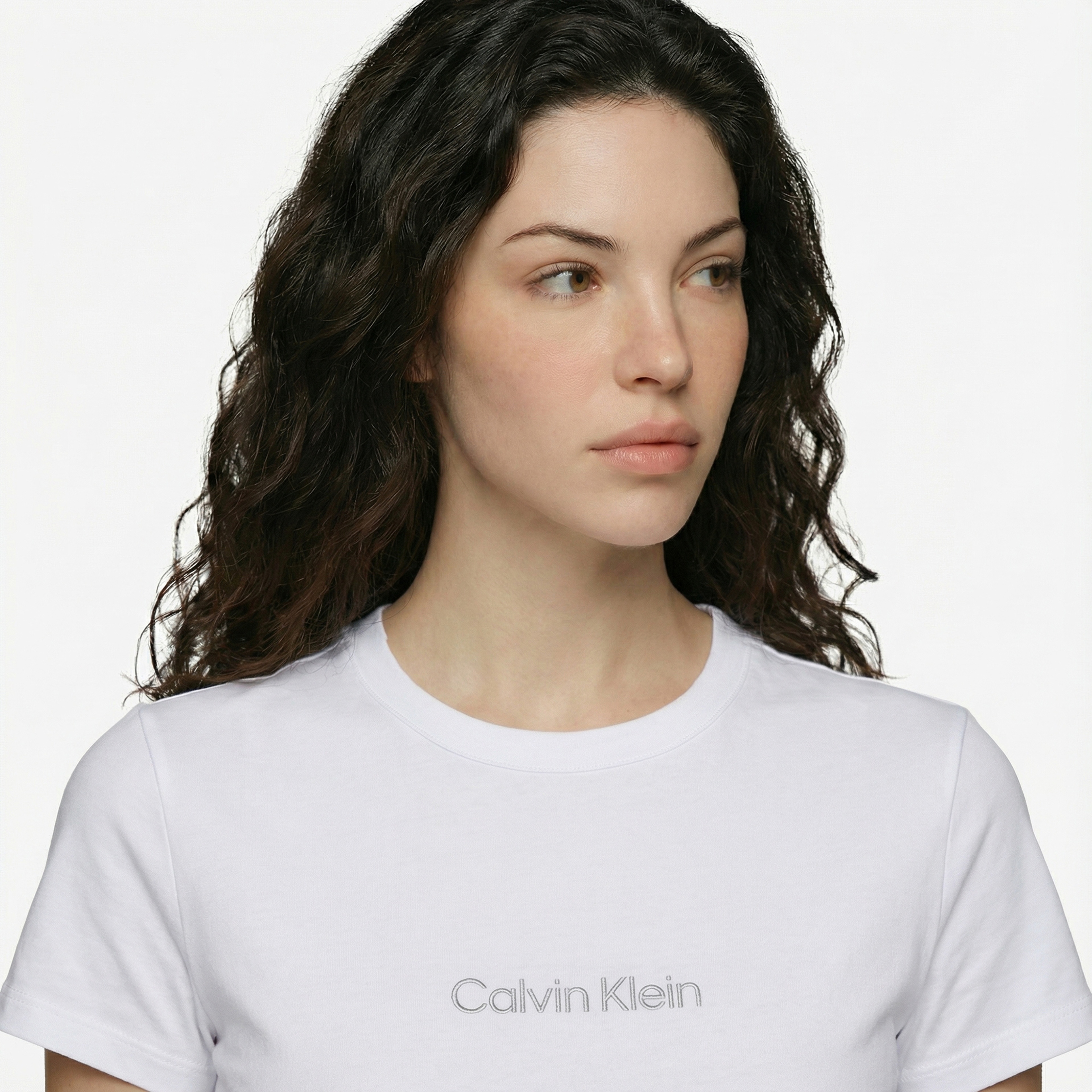 Calvin Klein Kadın Siyah T-Shirt