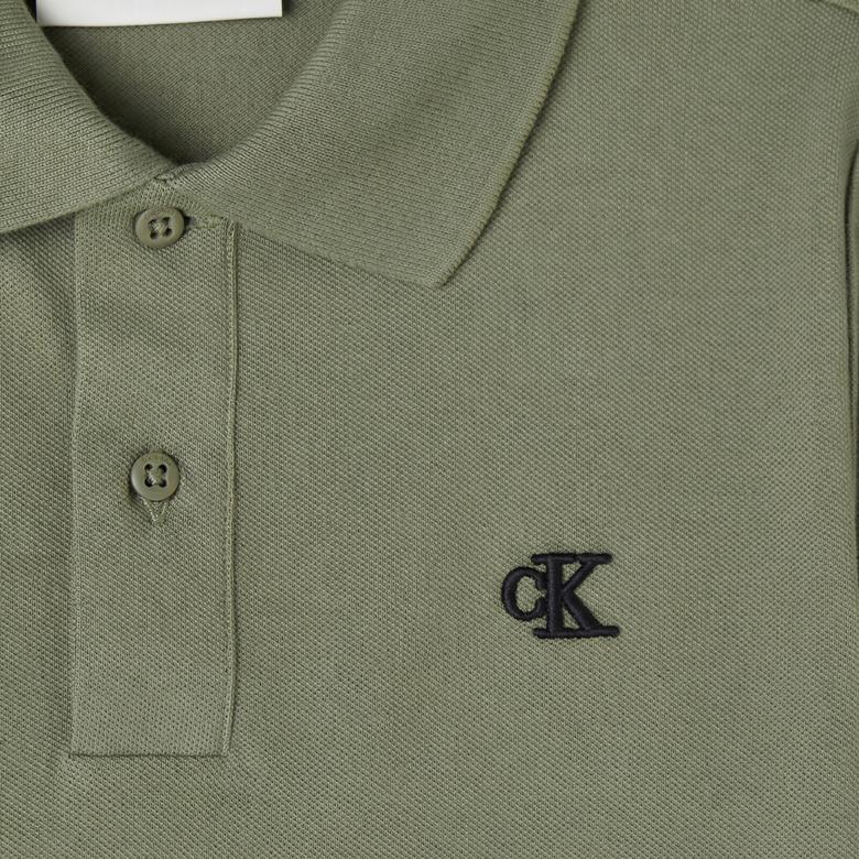 Calvin Klein Essential Çocuk Yeşil Polo