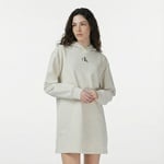 Calvin Klein Monologo Premium Terry Kadın Gri Elbise