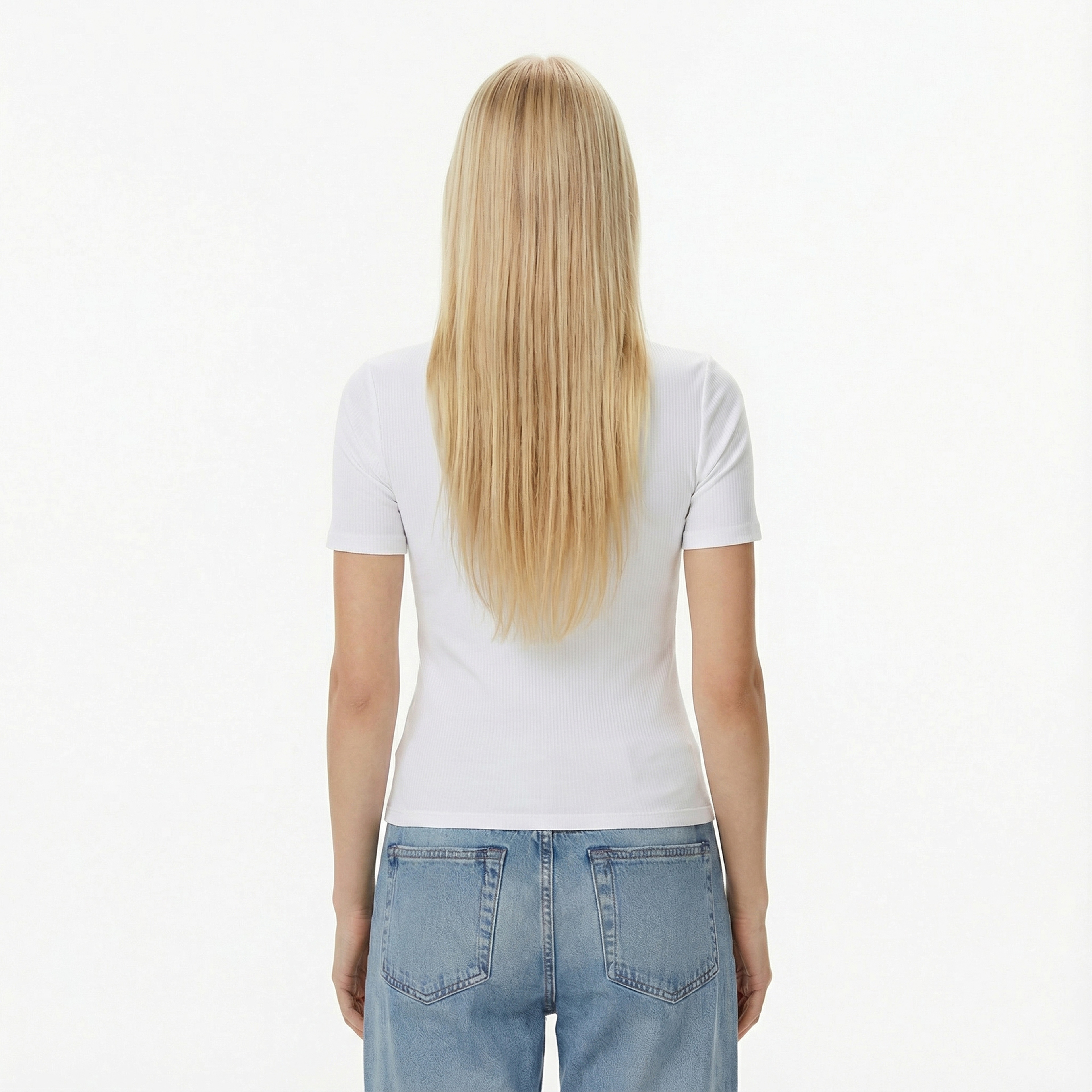 Calvin Klein Modal Essential Kadın Beyaz T-Shirt