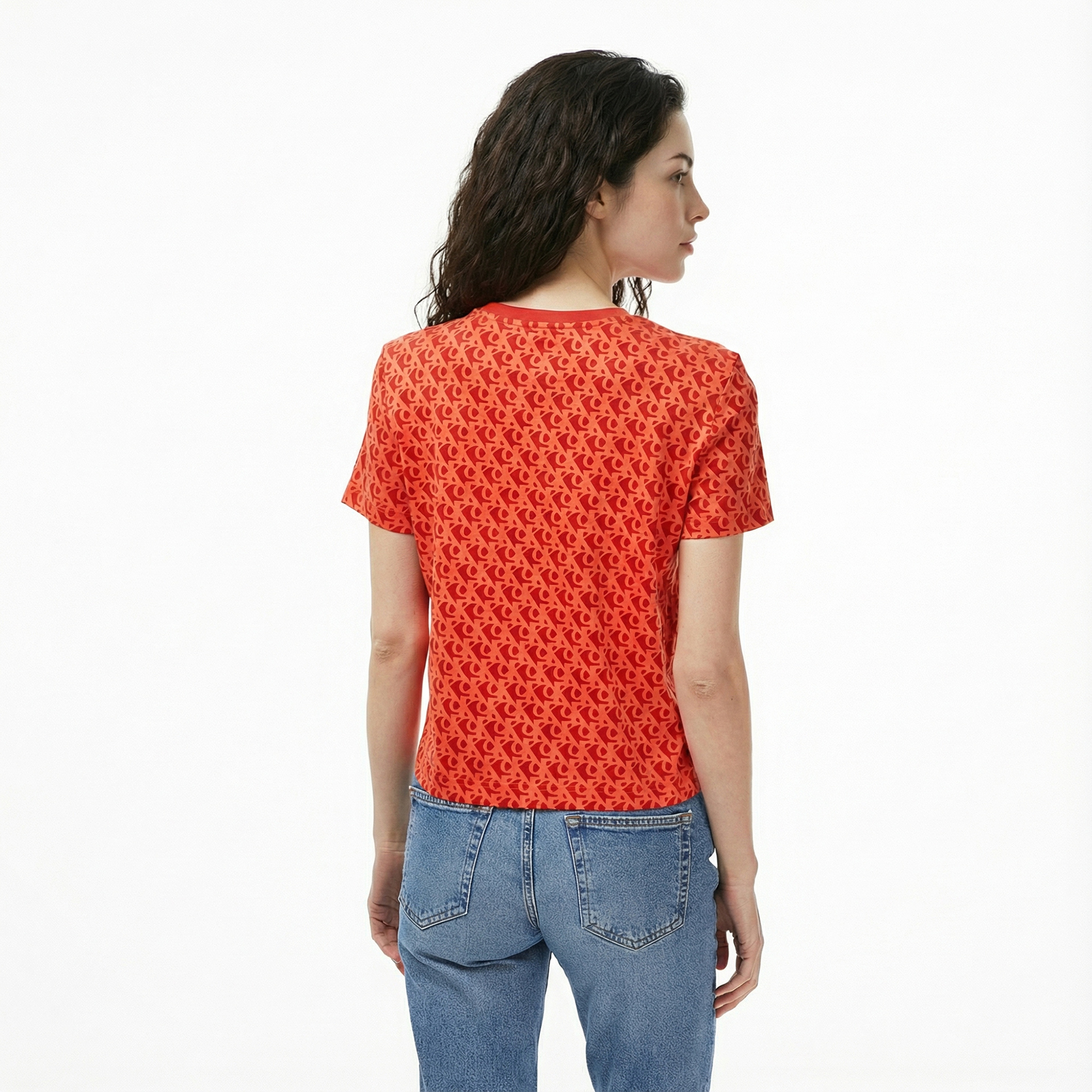 Calvin Klein Classic Kadın Kırmızı T-Shirt