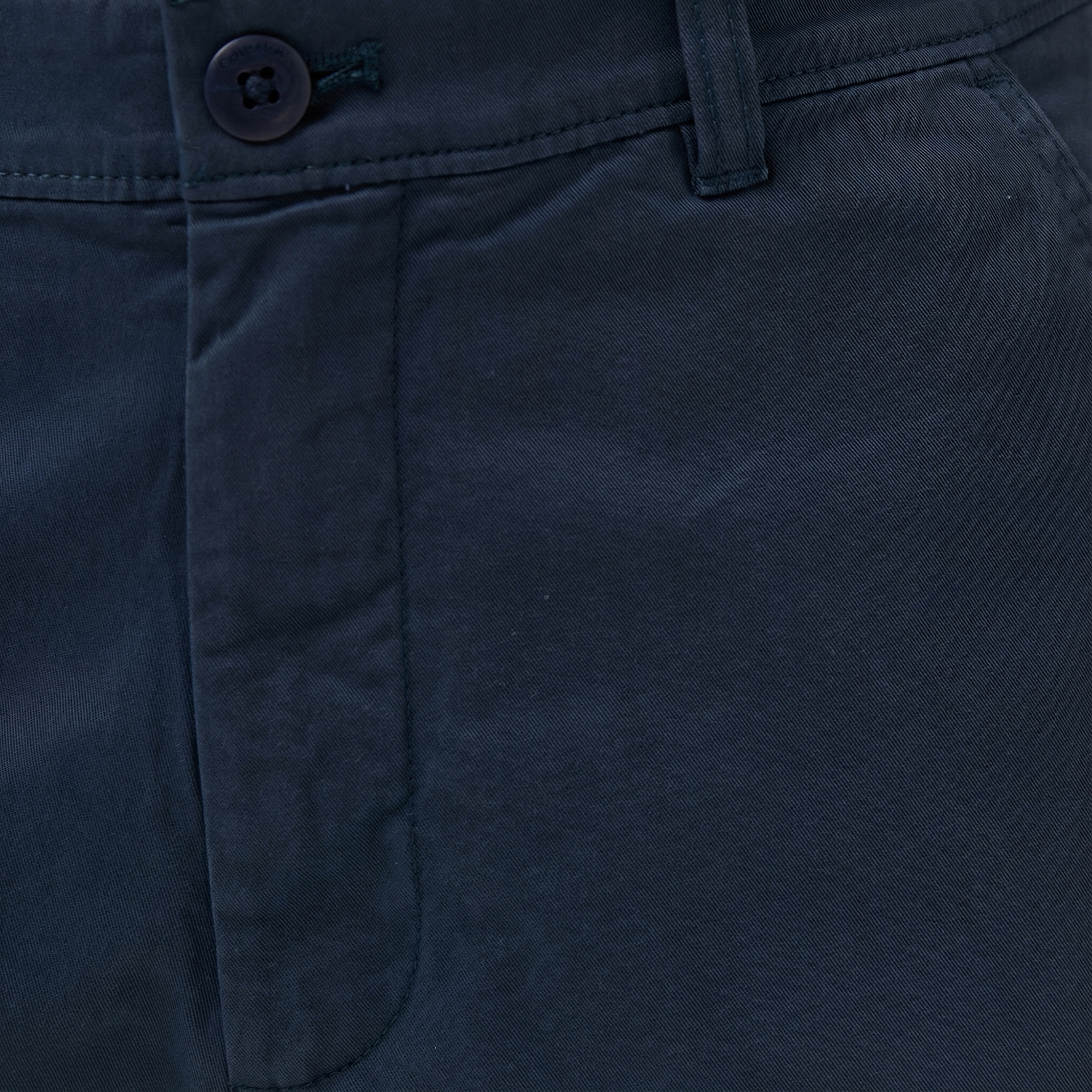 Calvin Klein Cotton Signature Slim Chino Erkek Lacivert Pantolon