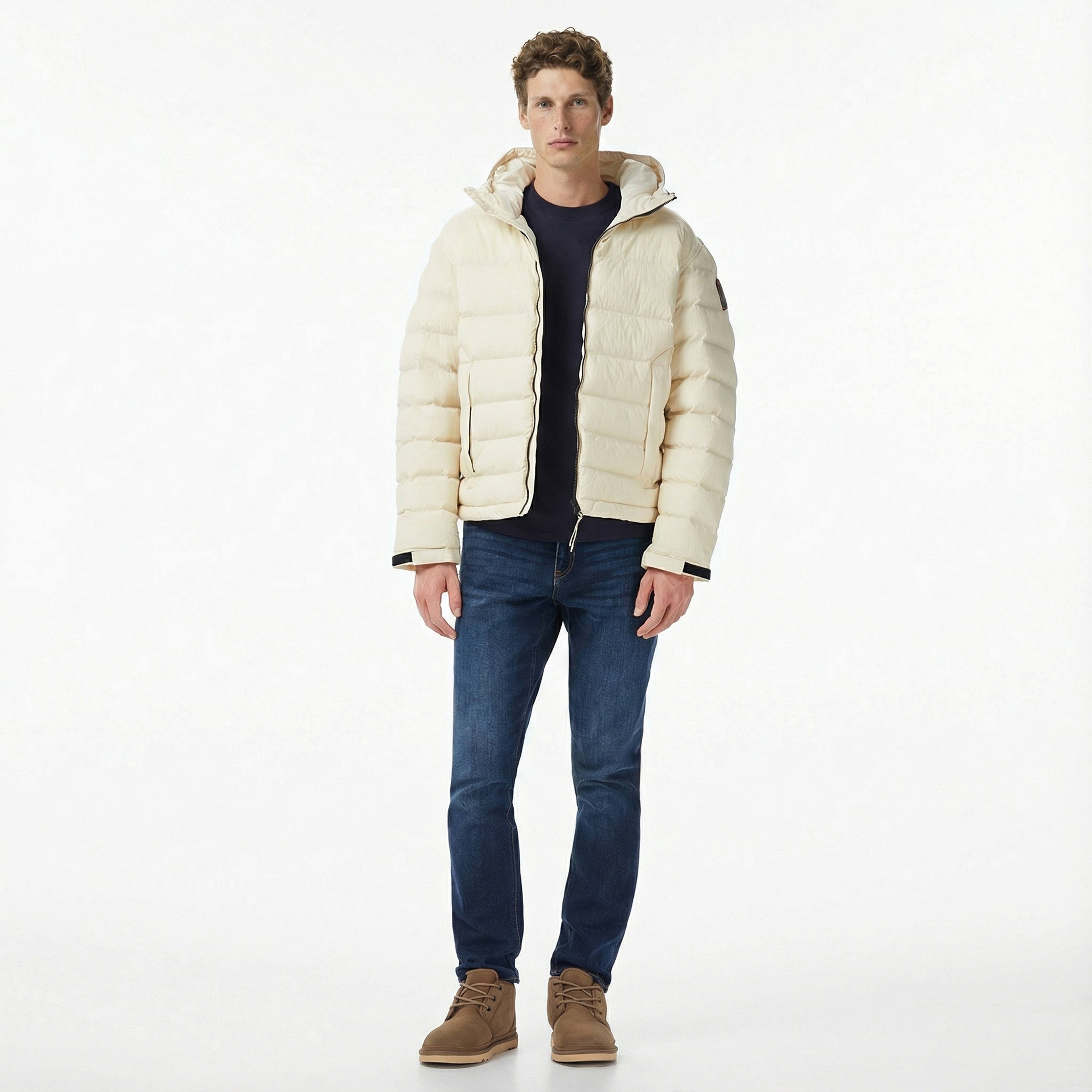 Napapijri A-Terez Erkek Bej Ceket