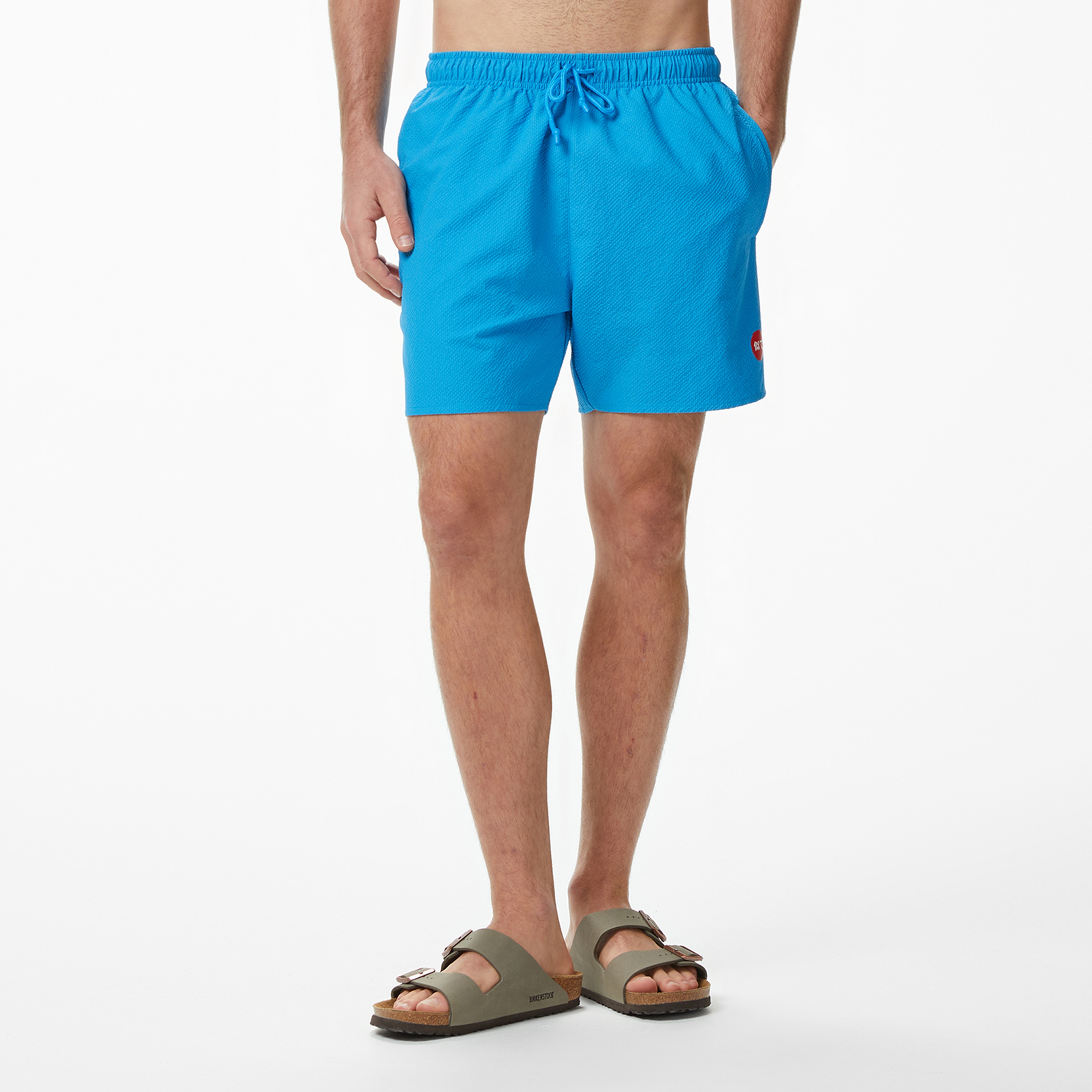 UNITED4 Regular Fit Erkek Mavi Mayo & Mayo Şort