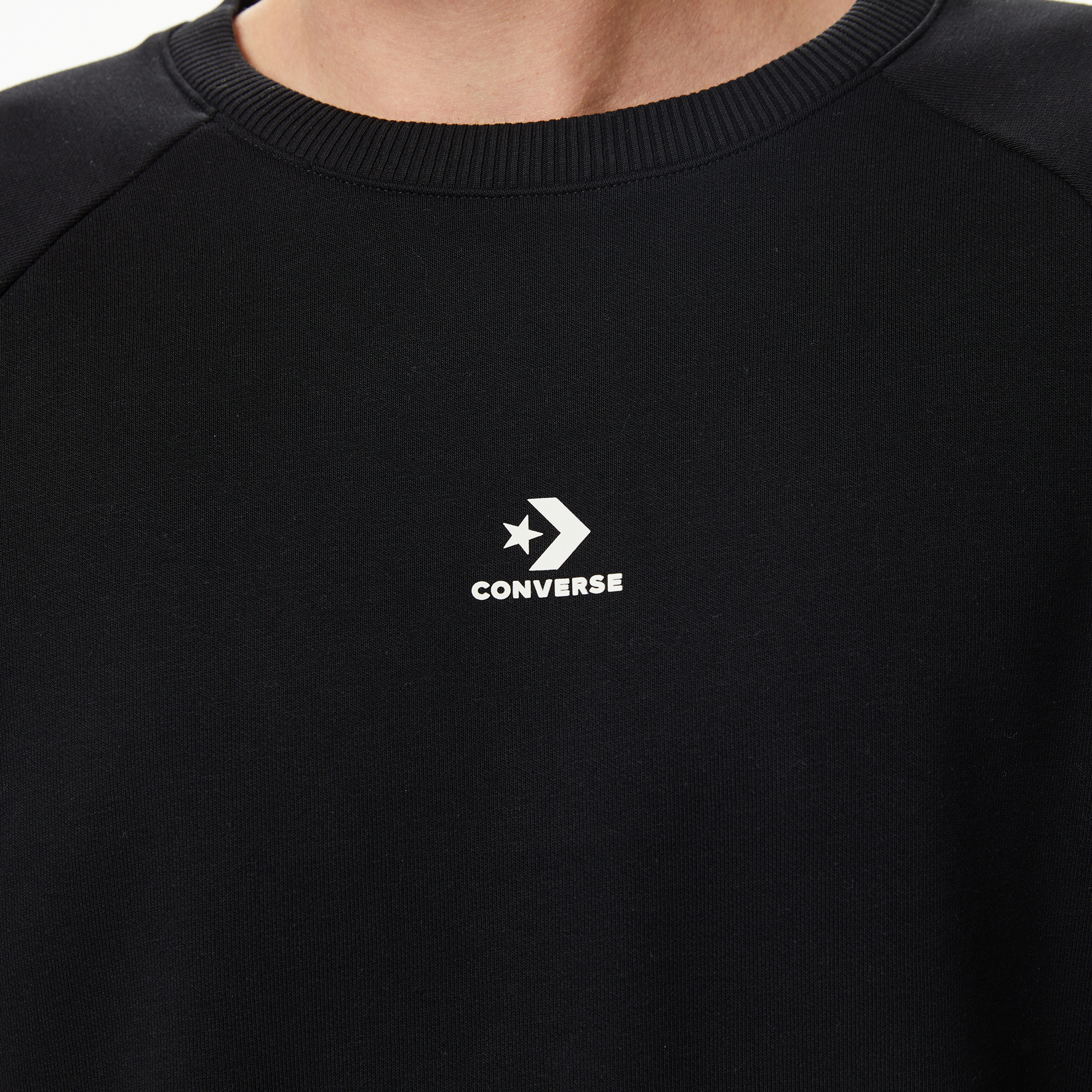 Converse Erkek Siyah Sweatshirt