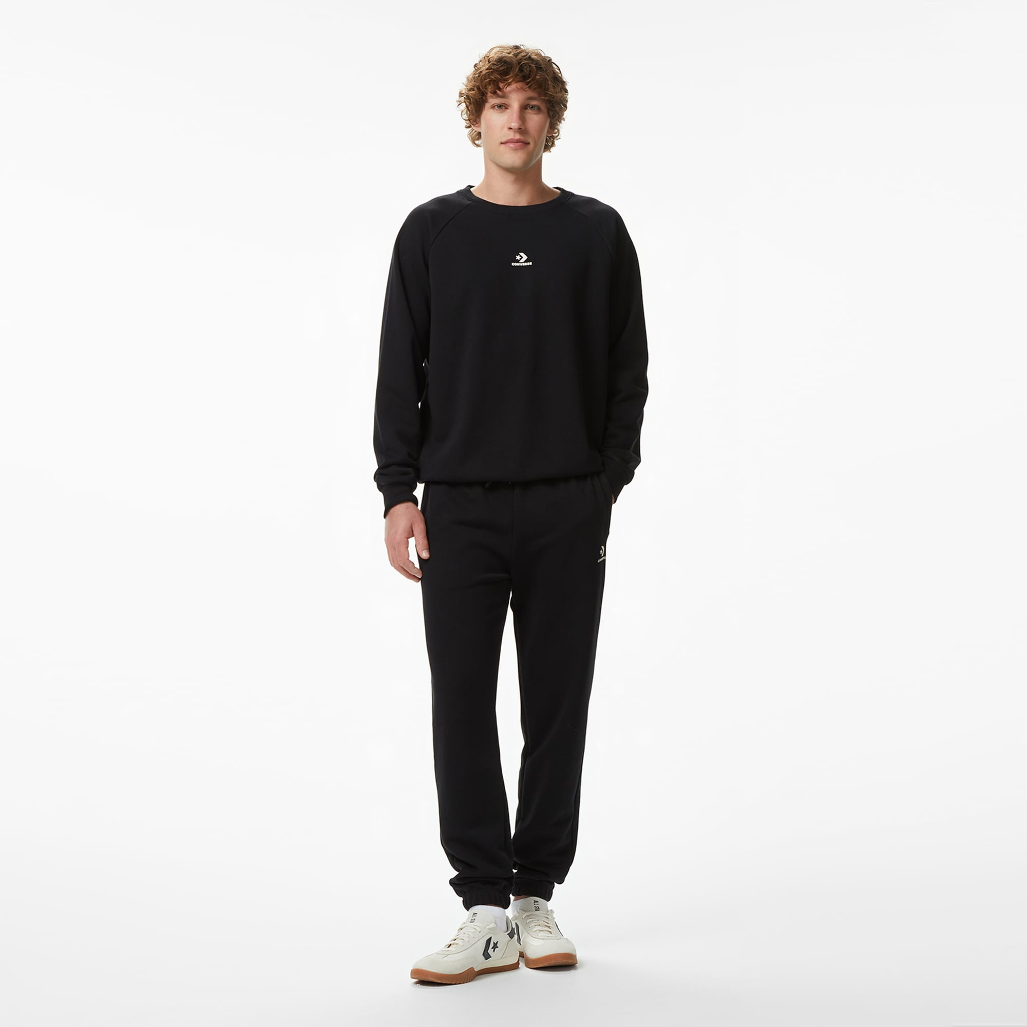 Converse Erkek Siyah Sweatshirt