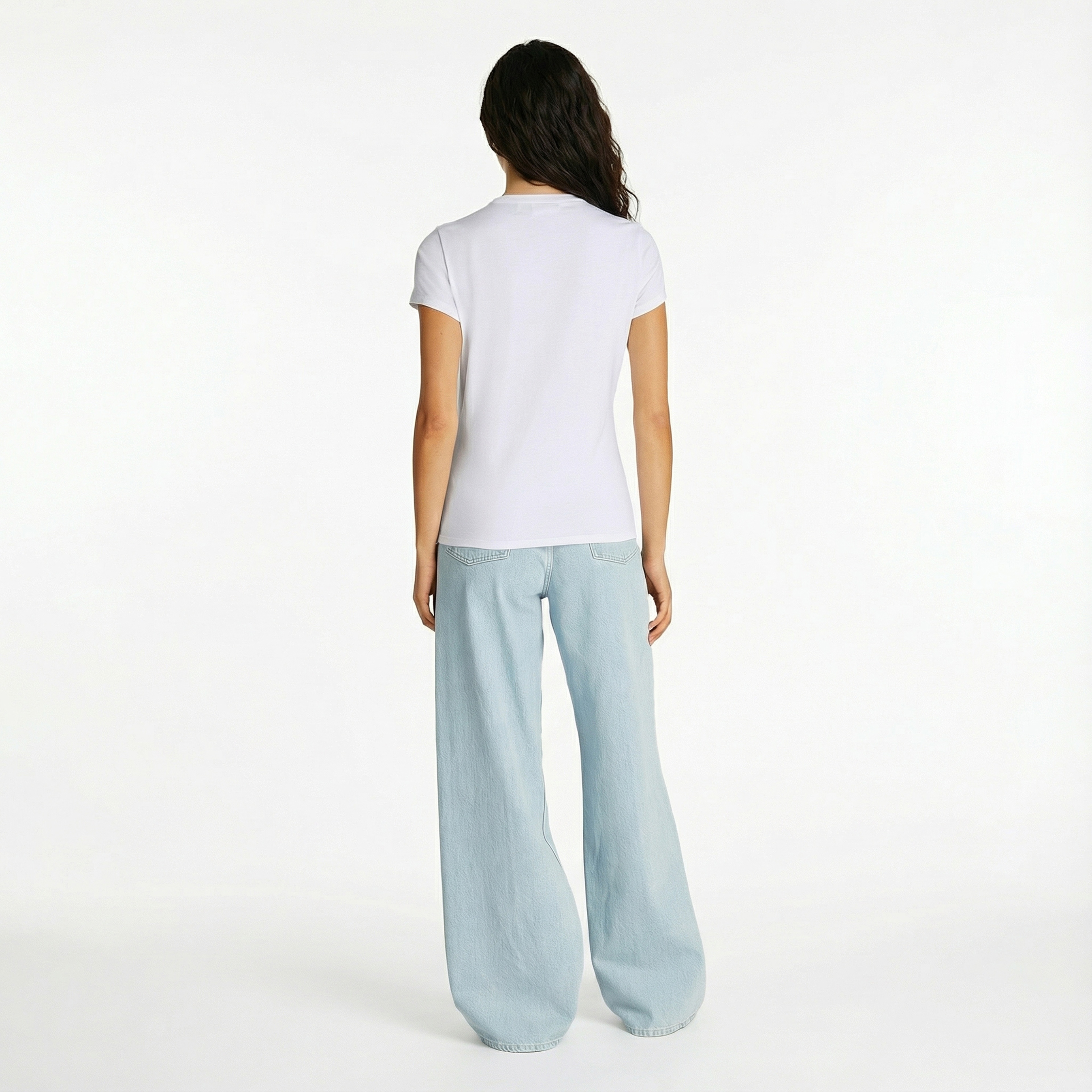 Calvin Klein Kadın Siyah T-Shirt