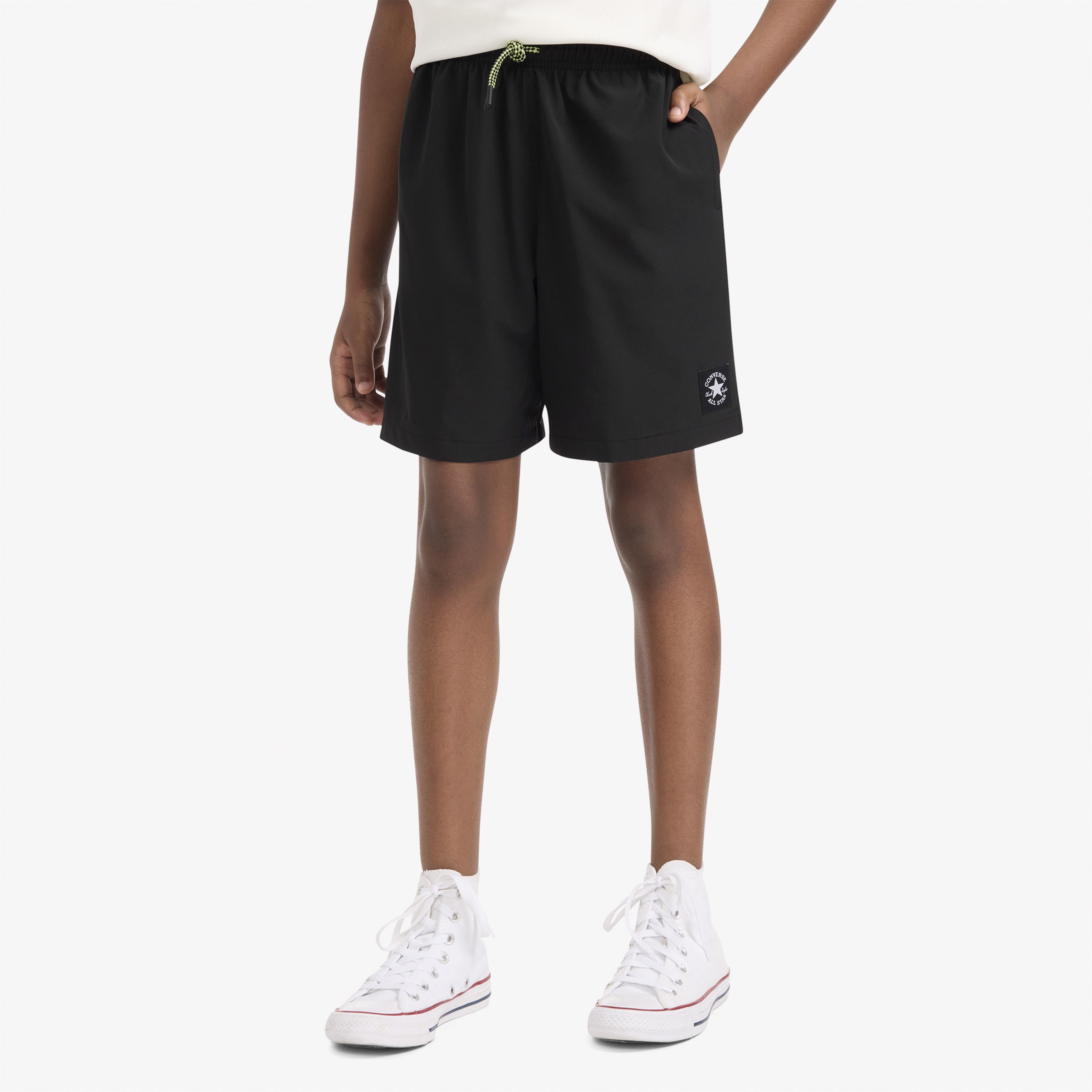 Converse Chuck Taylor Patch Skate Çocuk Siyah Şort