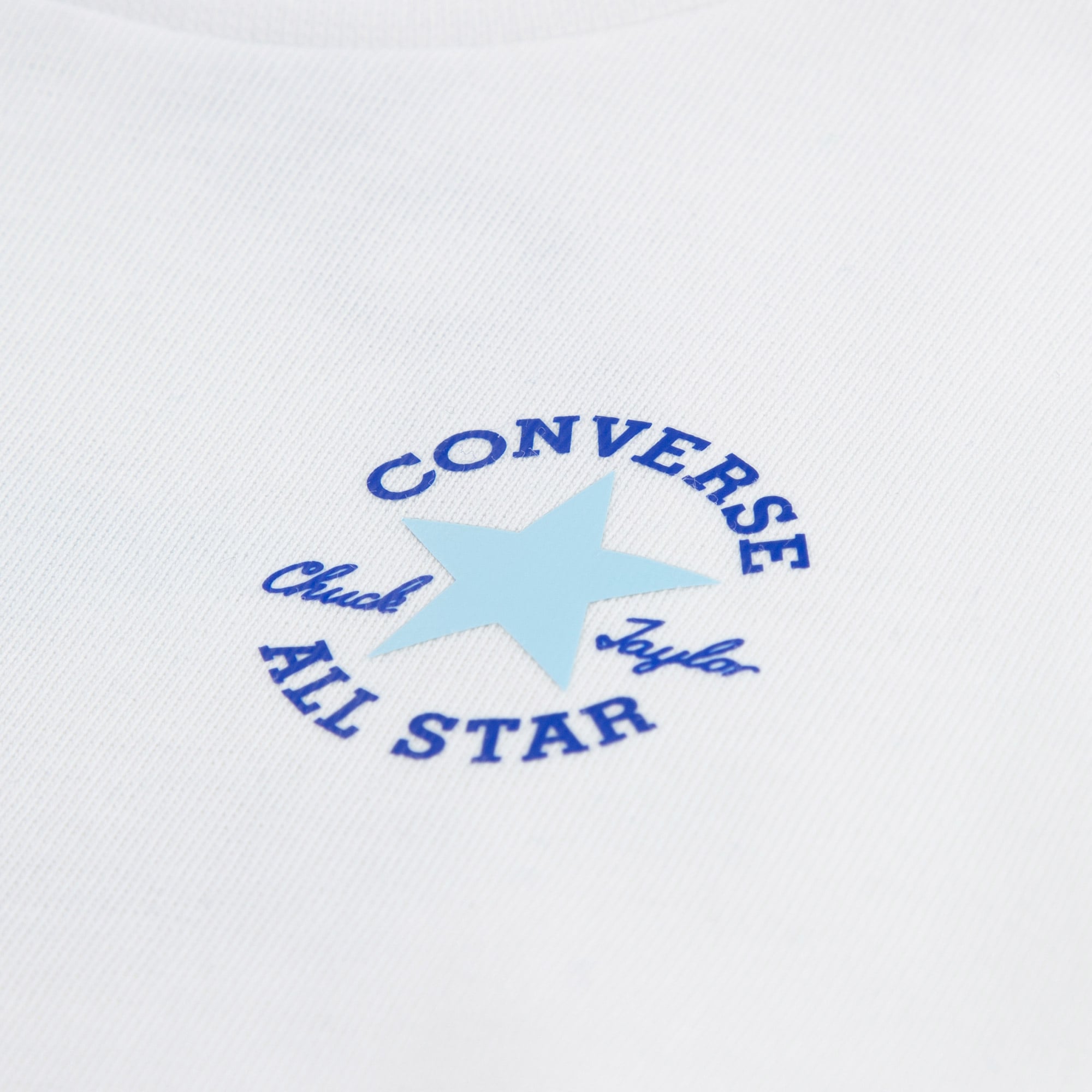 Converse Conjunto Essential Çocuk Beyaz/Lacivert T-Shirt Şort Takım