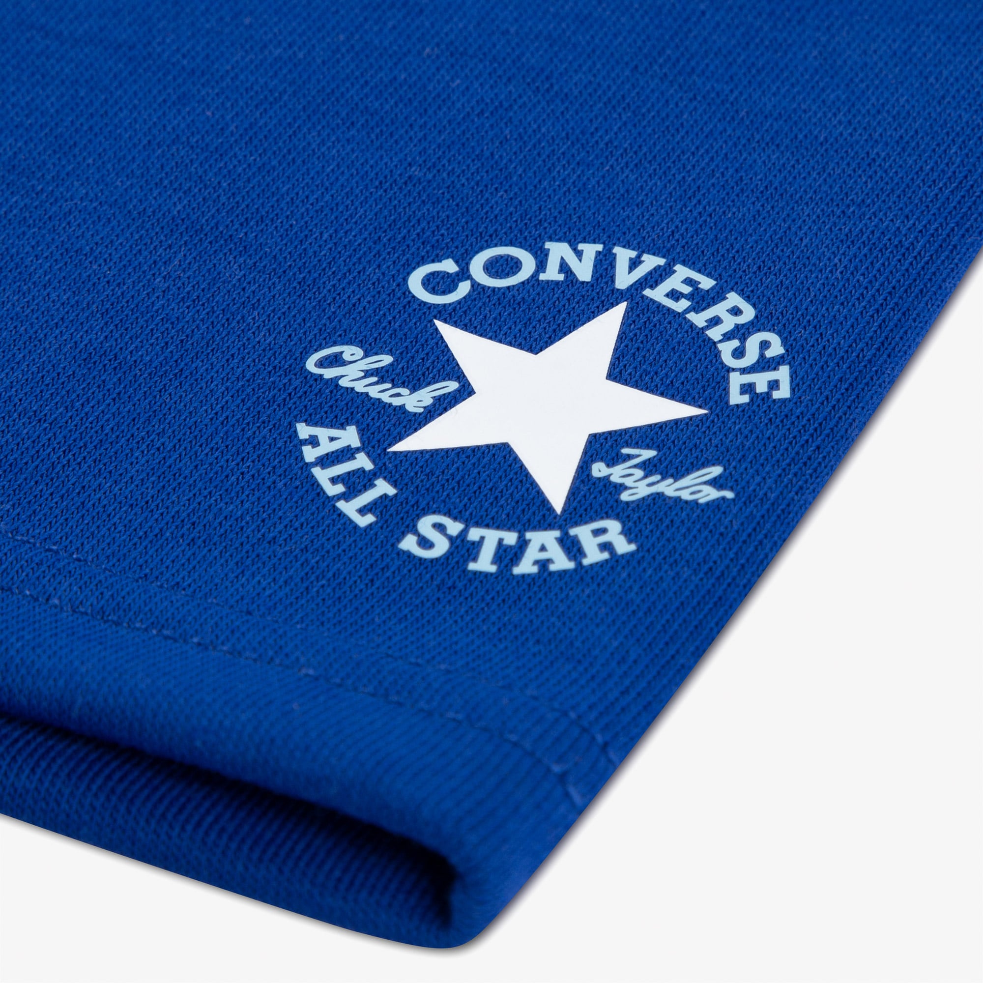 Converse Conjunto Essential Çocuk Beyaz/Lacivert T-Shirt Şort Takım