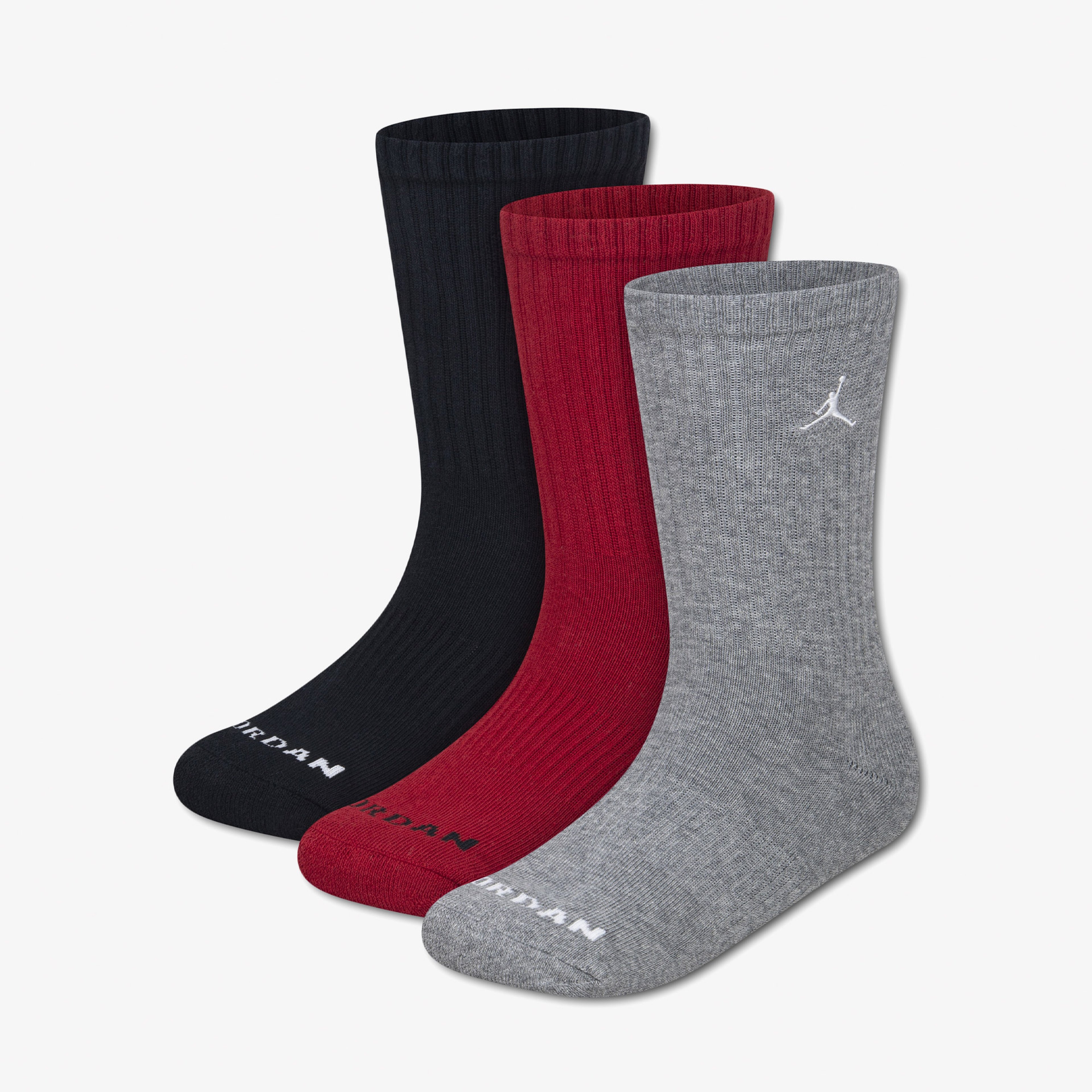 Jordan Baseline 3Pk Crew Çocuk Renkli Çorap