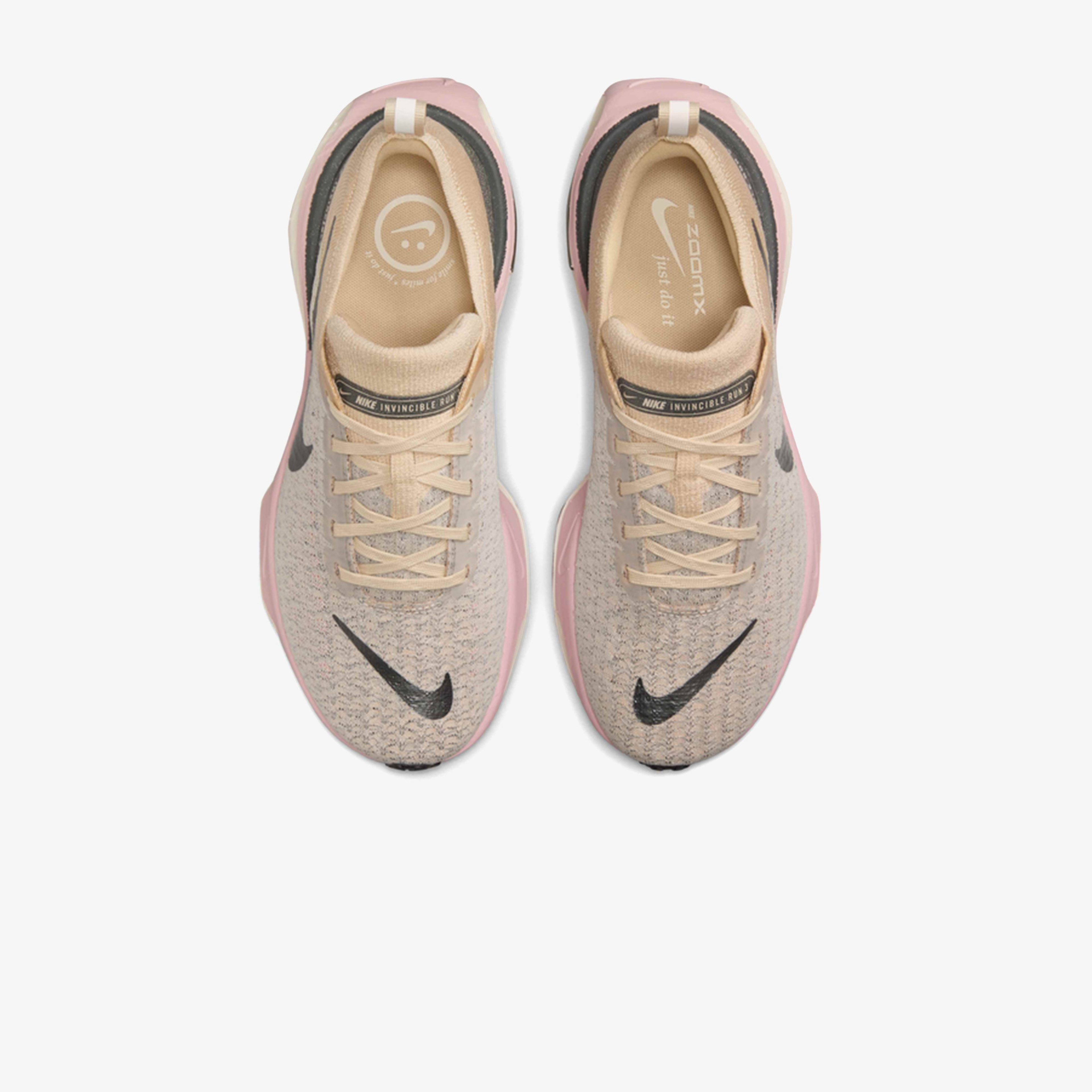 Nike Zoomx invincible Rn Fk 3 Prm Kadın Gri Koşu Ayakkabısı
