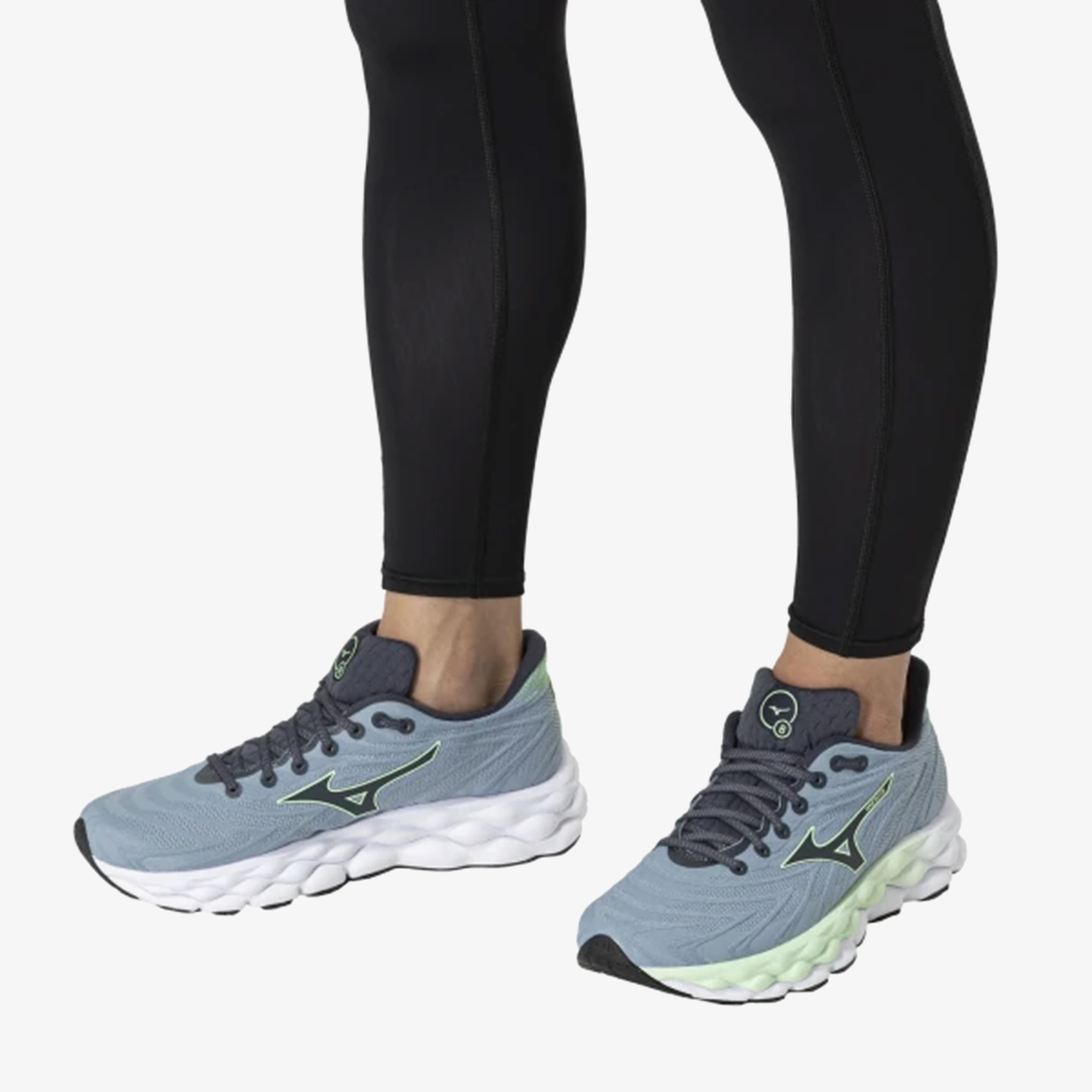 Mizuno Wave Sky 8 Erkek Gri Koşu Ayakkabısı