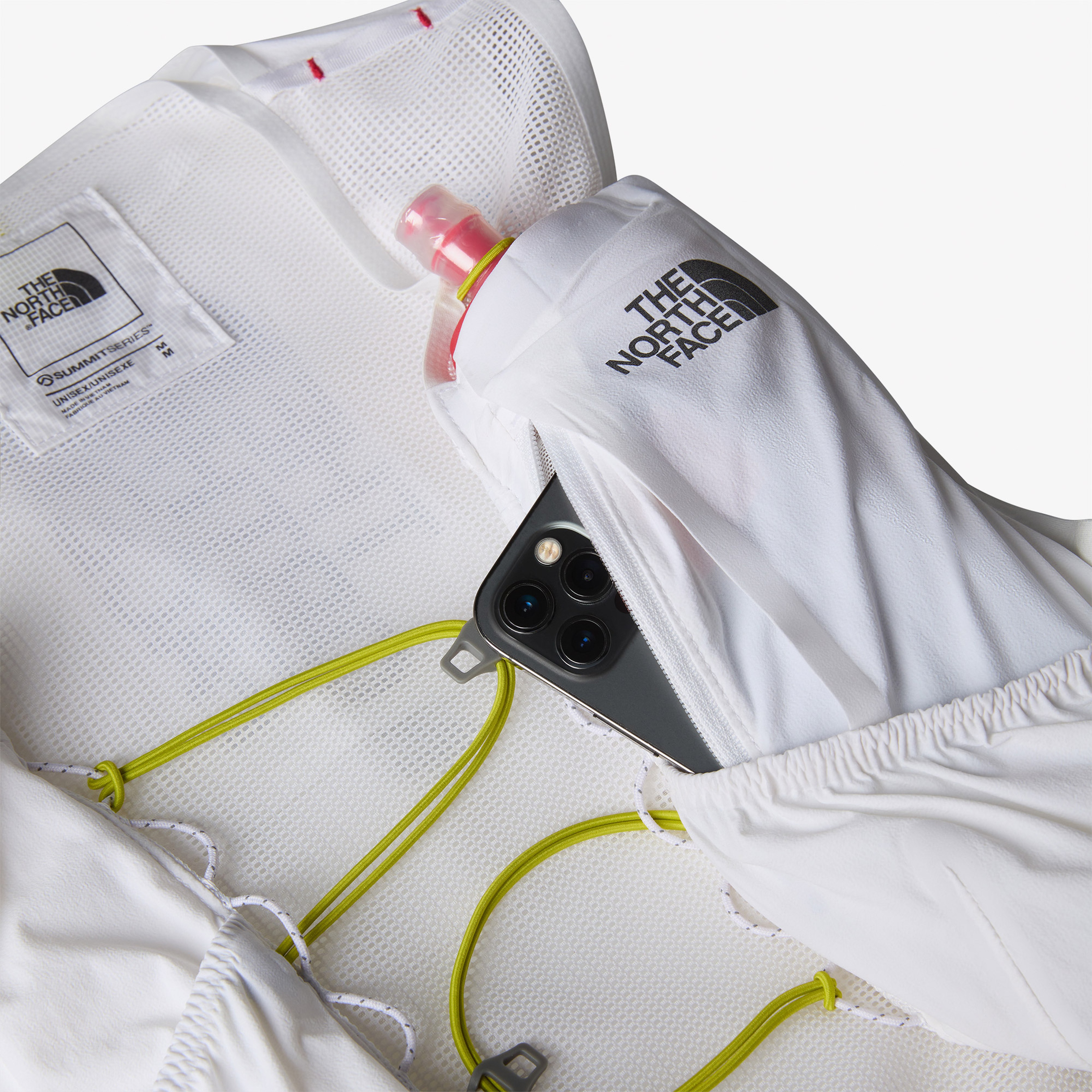 The North Face Summit Run Vest 5 Unisex Beyaz Koşu Yeleği