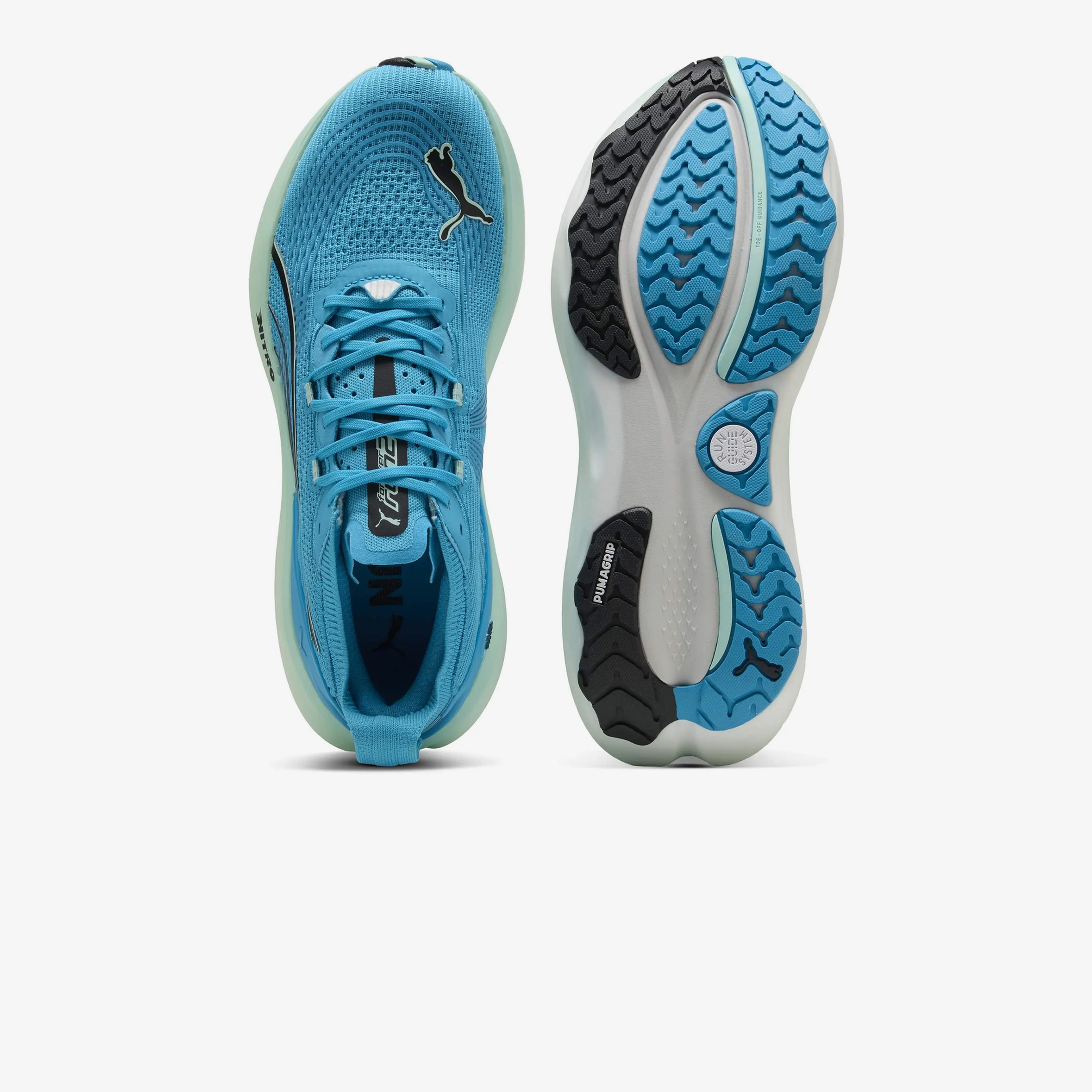 Puma Foreverrun Nitro 2 Erkek Mavi Koşu Ayakkabısı