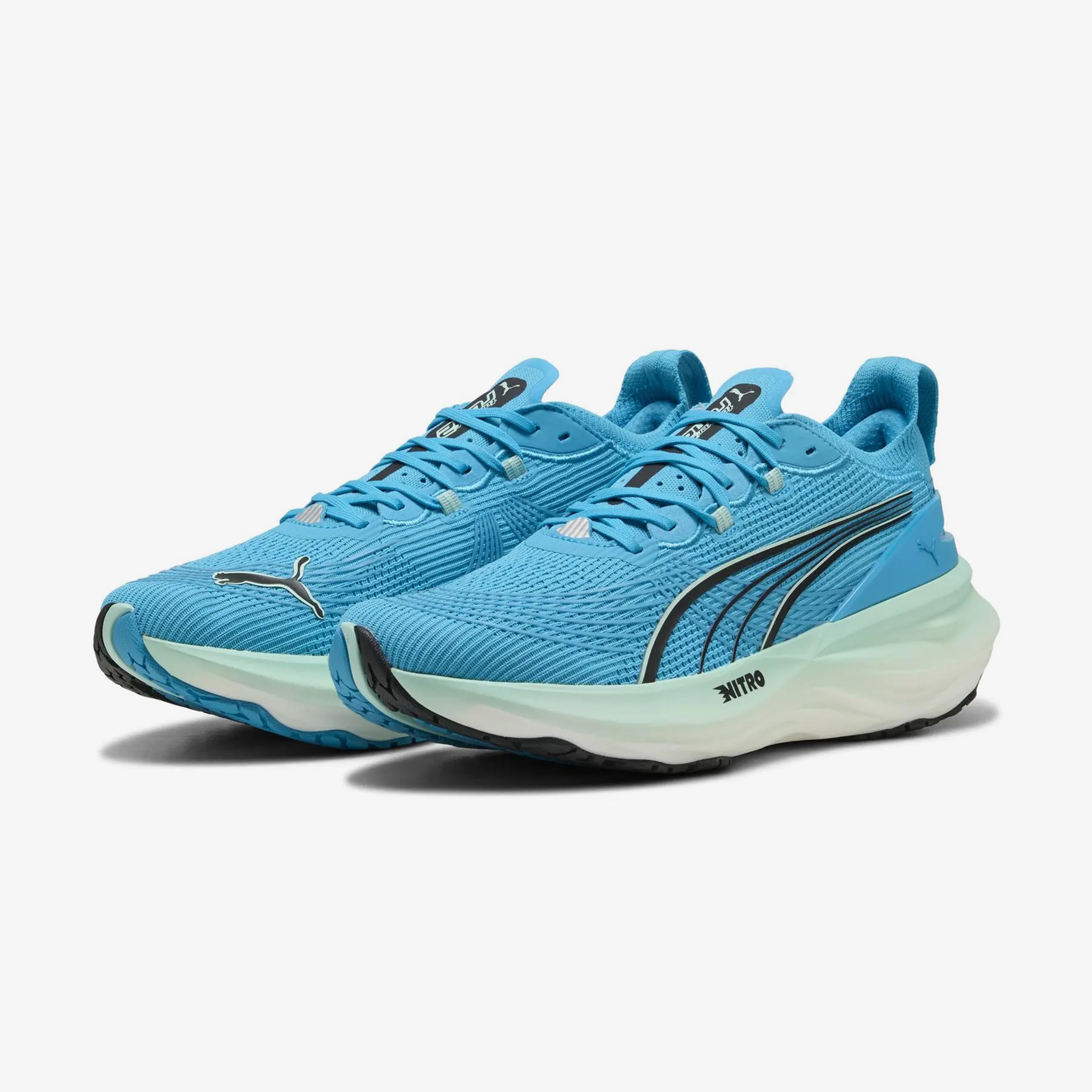 Puma Foreverrun Nitro 2 Erkek Mavi Koşu Ayakkabısı