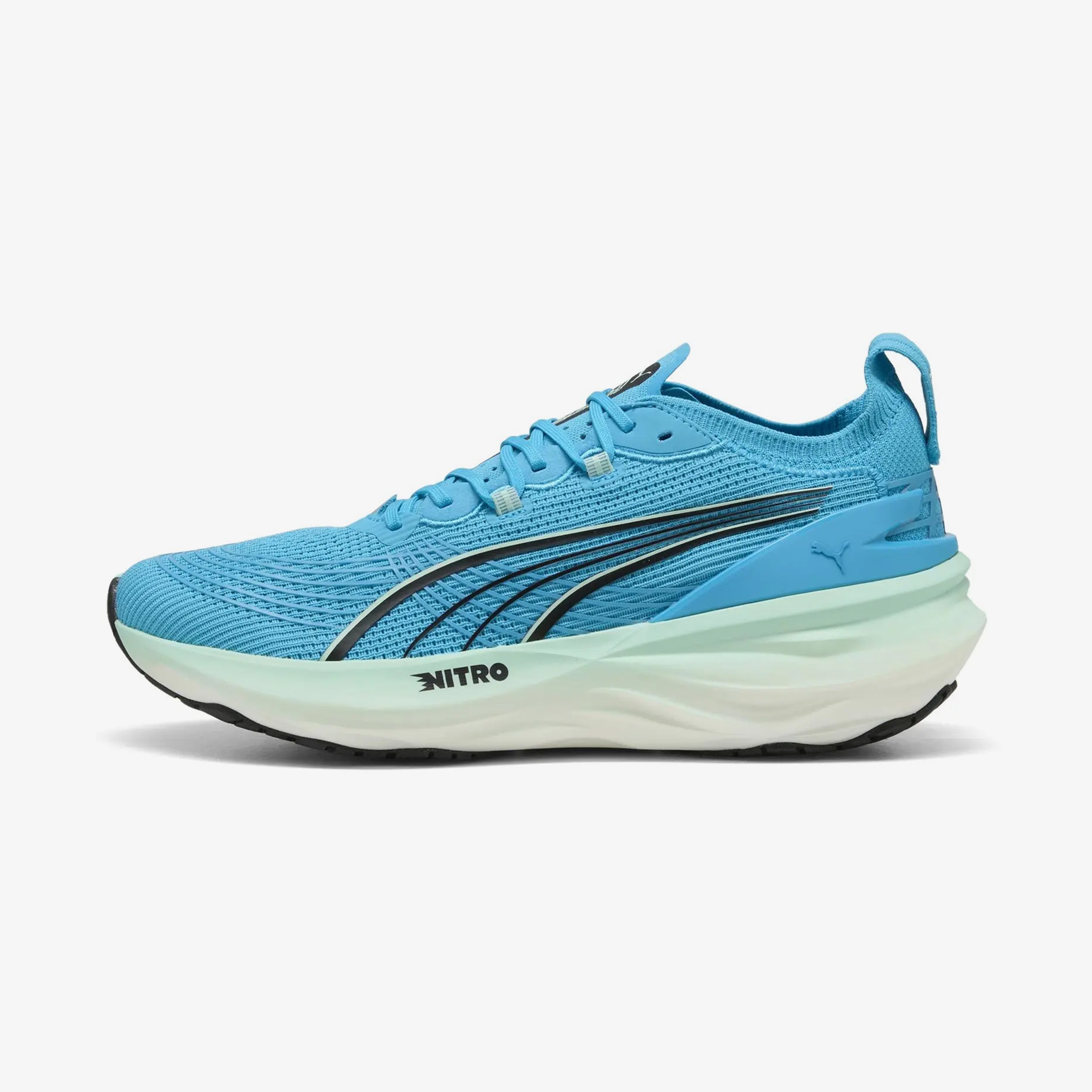 Puma Foreverrun Nitro 2 Erkek Mavi Koşu Ayakkabısı