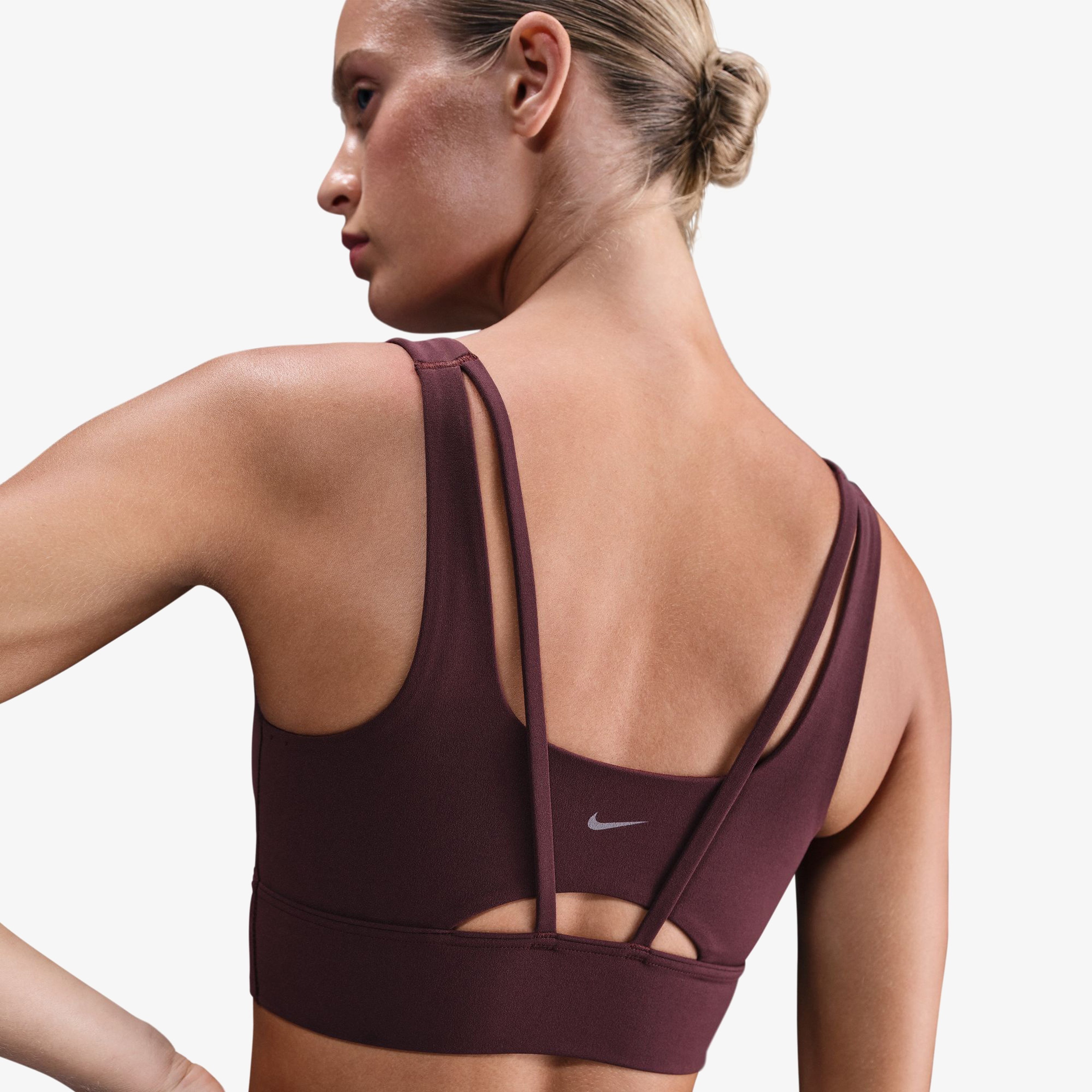 Nike Zenvy Kadın Siyah Koşu Bra