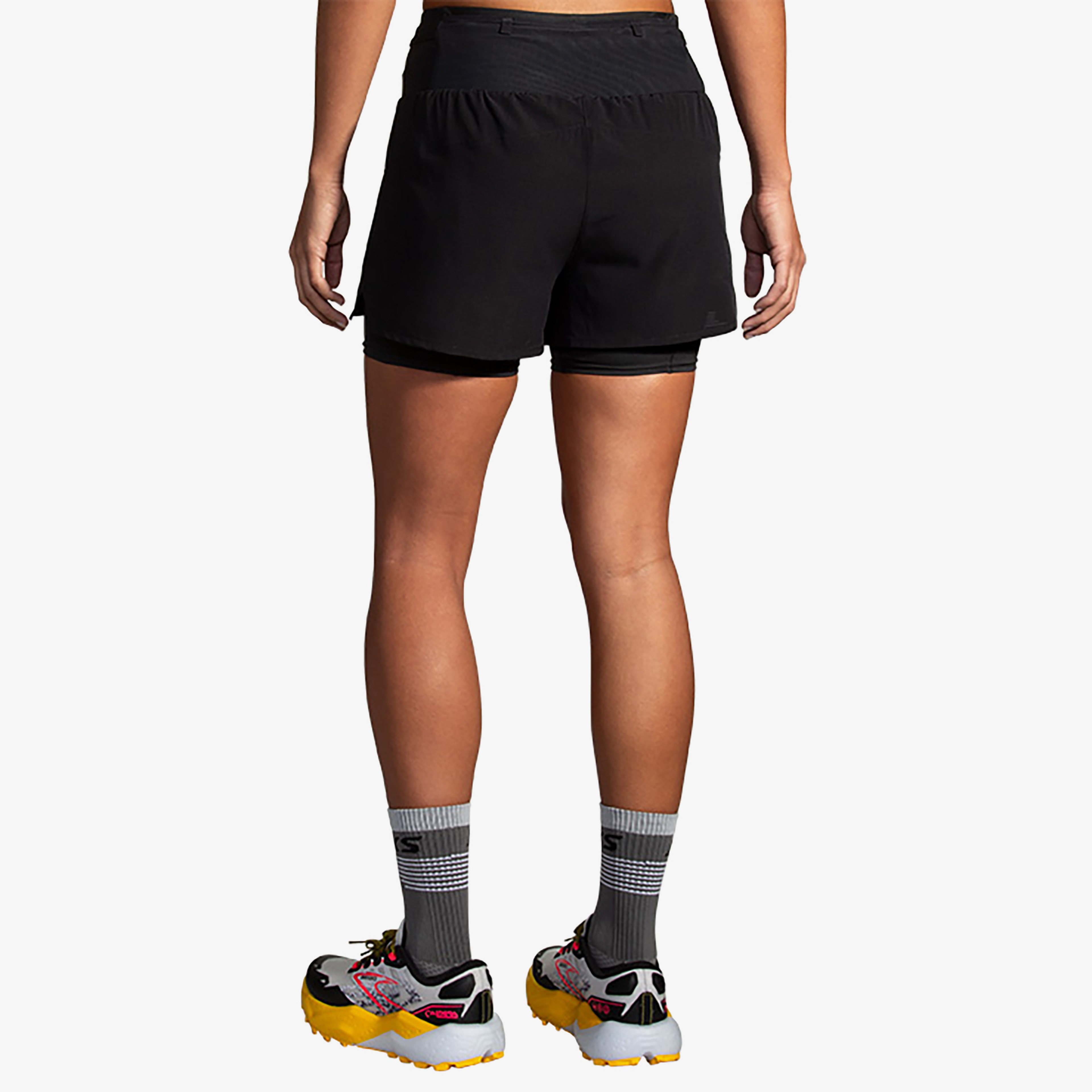 Brooks High Point 3 2-İn-1 2.0 Kadın Siyah Şort