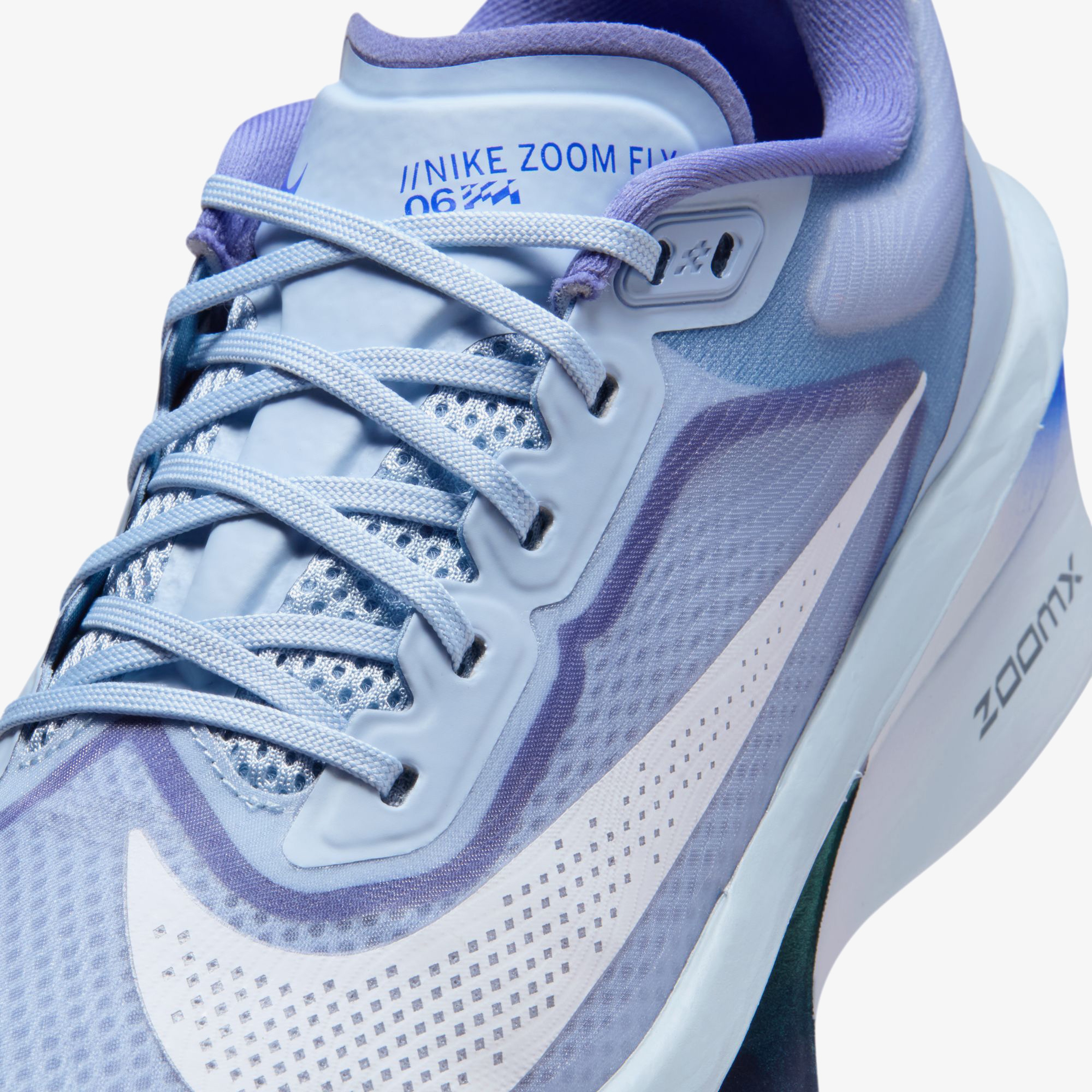Nike Zoom Fly 6 Kadın Mavi Koşu Ayakkabısı