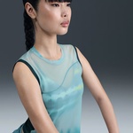 Nike Dri-Fit Nbnw Tank Aop Kadın Mavi Atlet