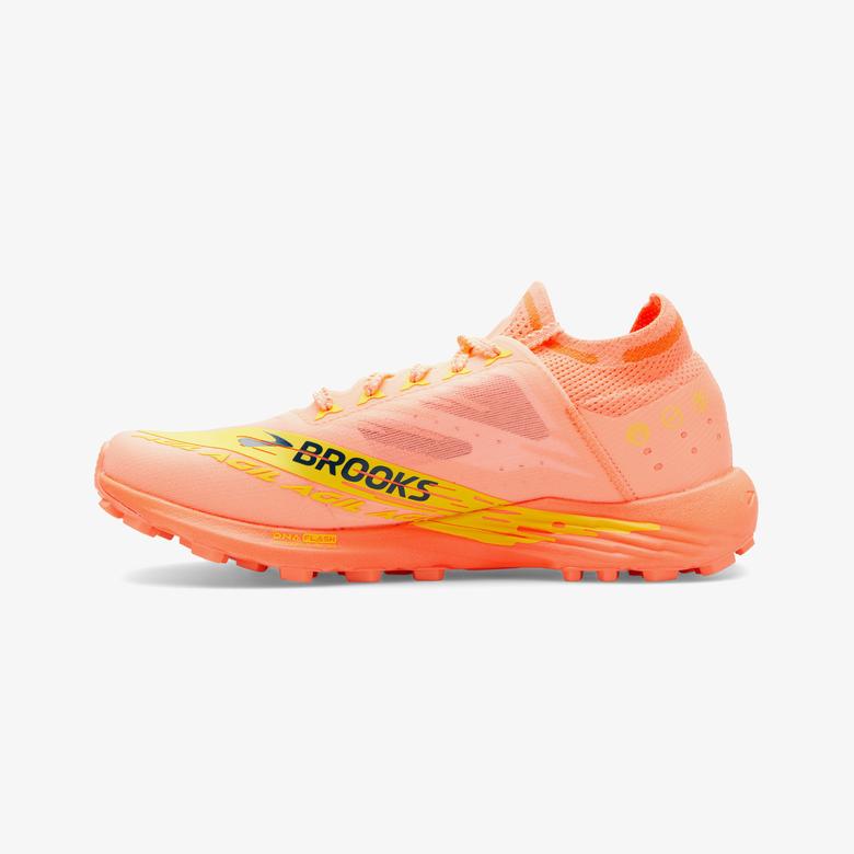 Brooks Catamount Agil Unisex Turuncu Koşu Ayakkabısı