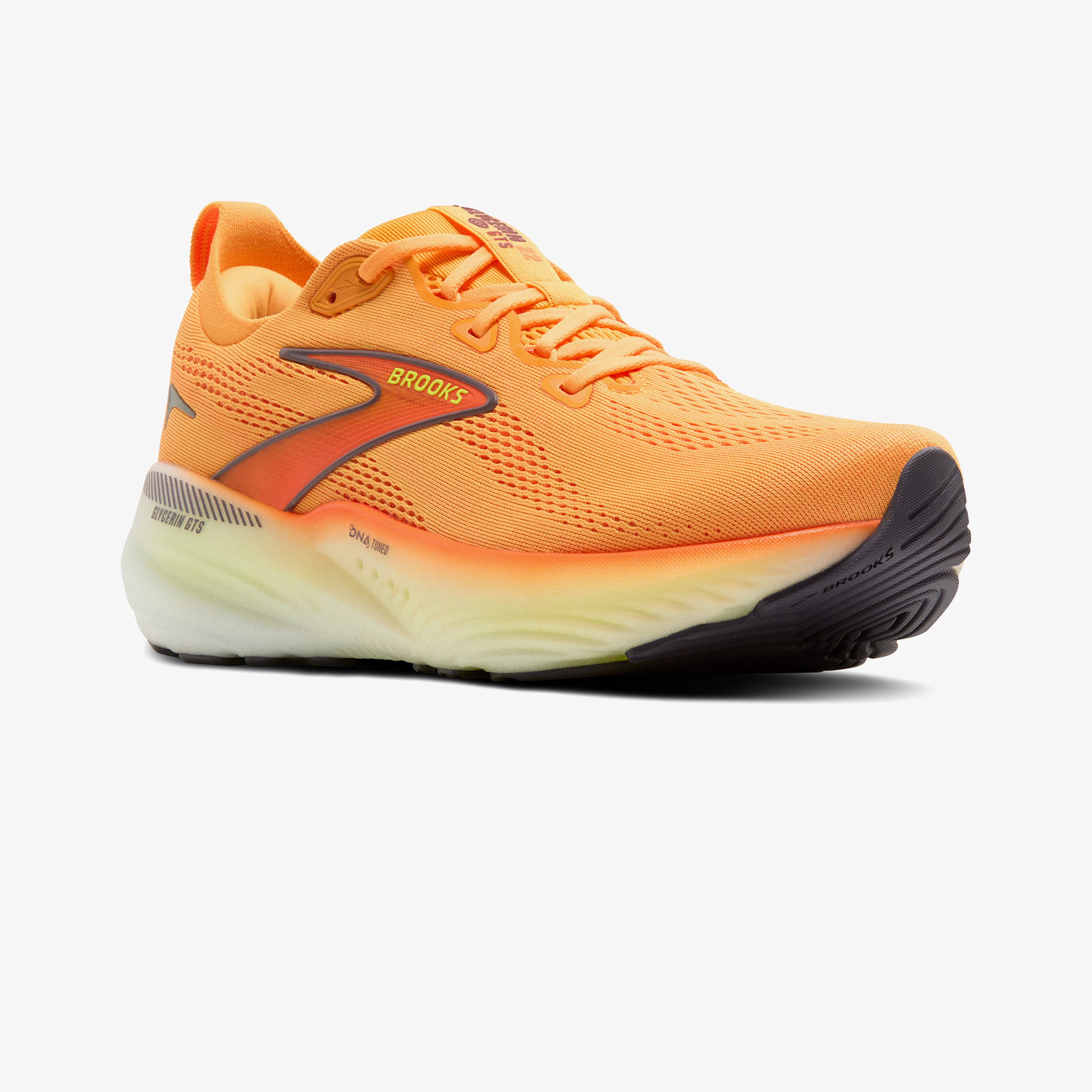 Brooks Glycerin Gts 22 Erkek Turuncu Koşu Ayakkabısı