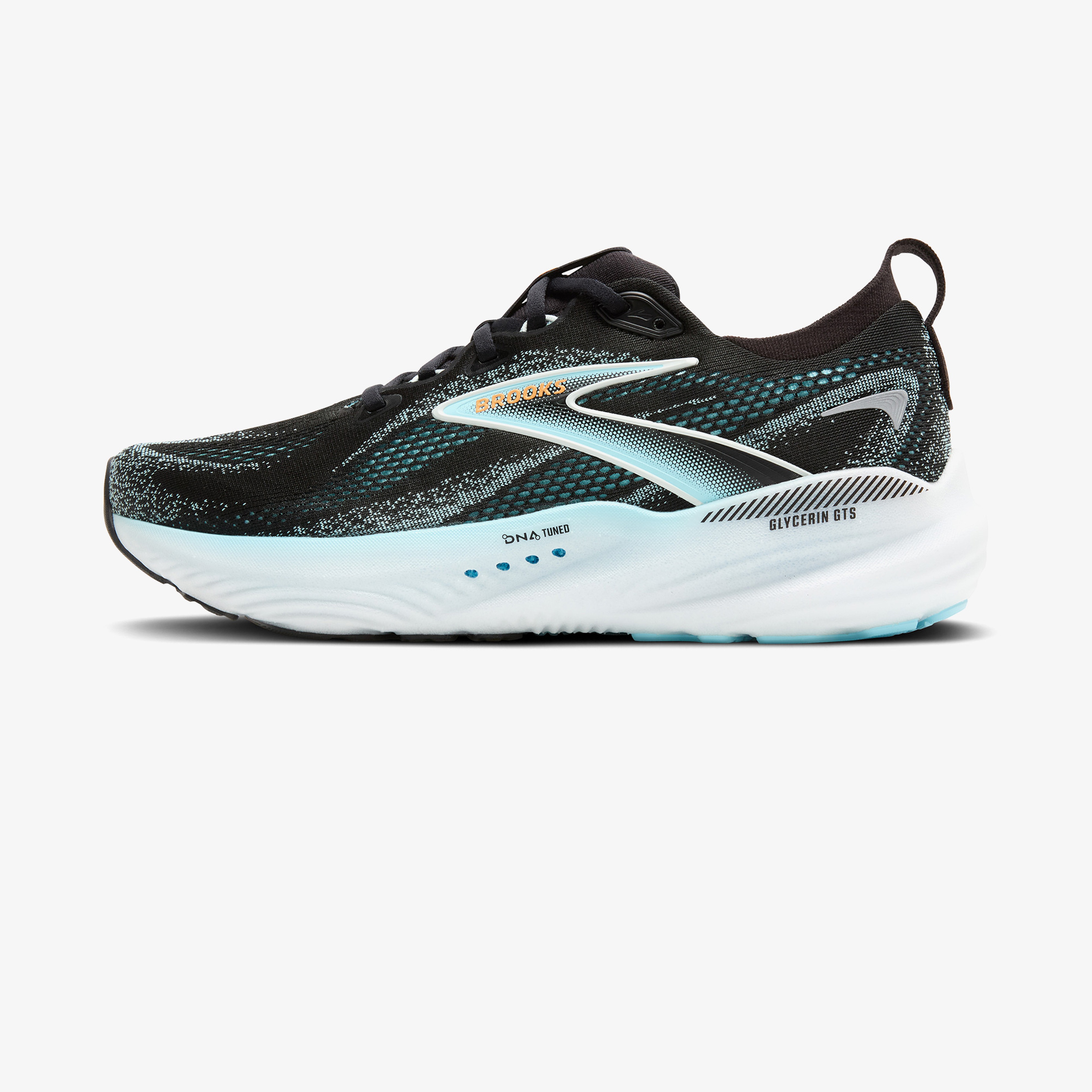 Brooks Glycerin GTS 22 Erkek Siyah Koşu Ayakkabısı