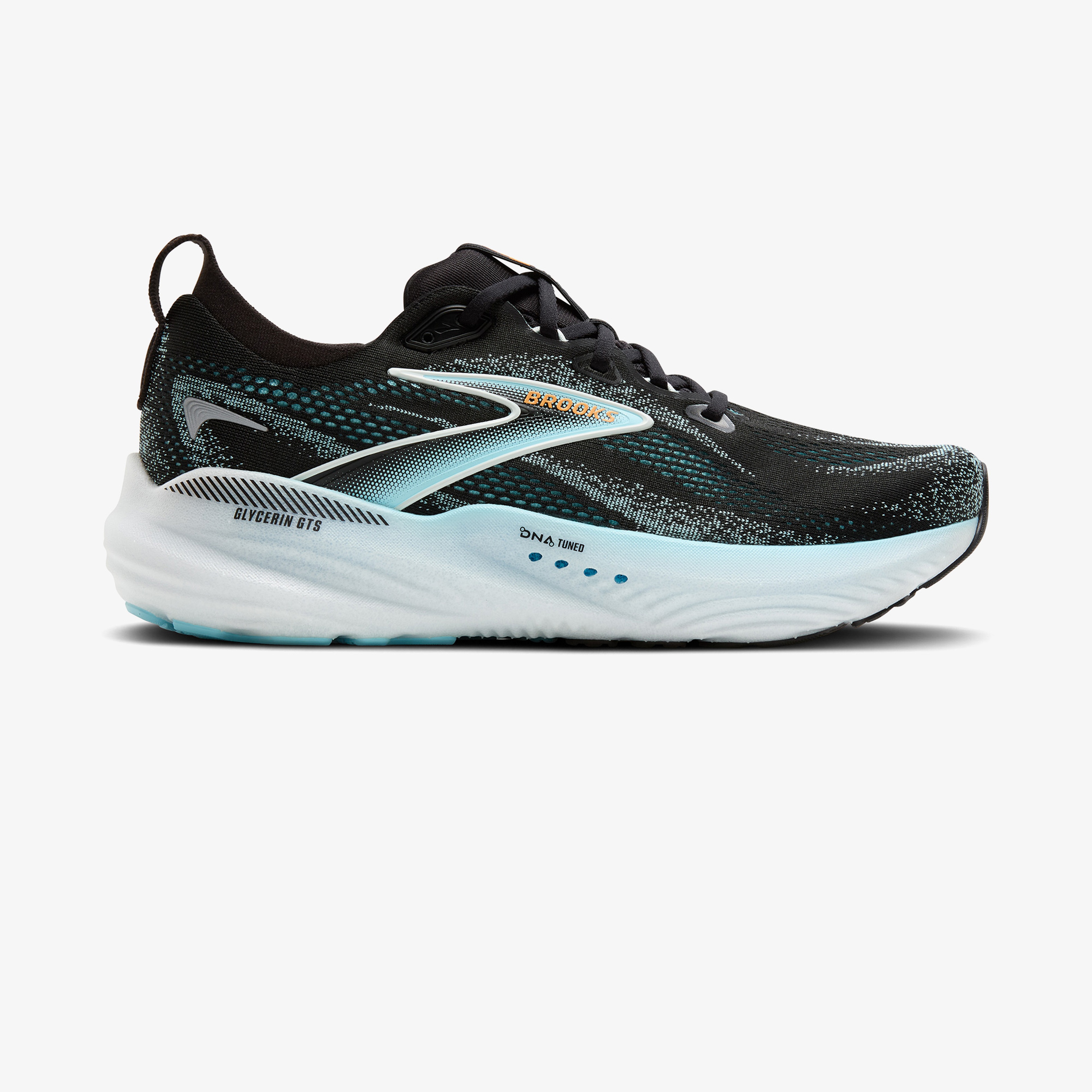 Brooks Glycerin GTS 22 Erkek Siyah Koşu Ayakkabısı