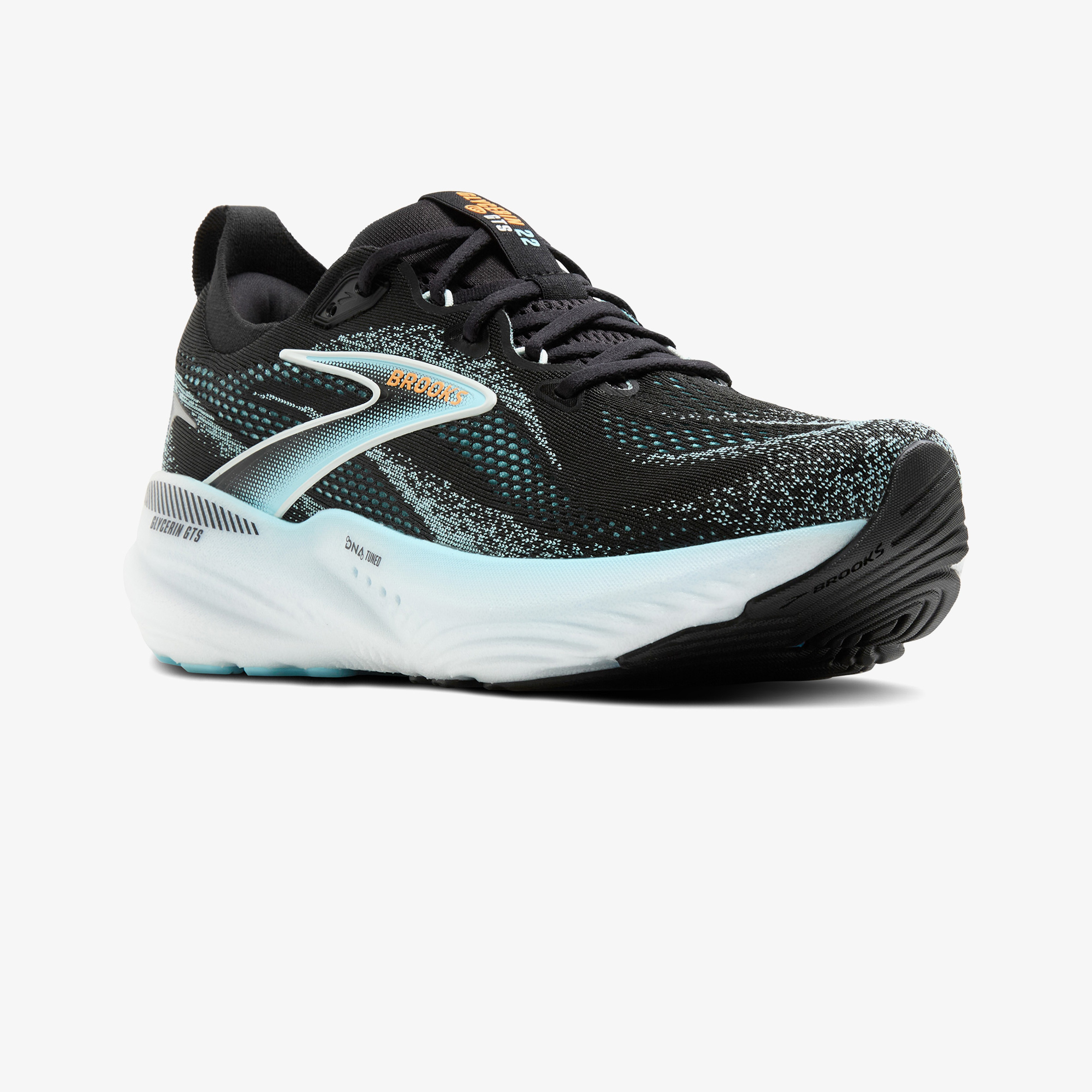 Brooks Glycerin GTS 22 Erkek Siyah Koşu Ayakkabısı