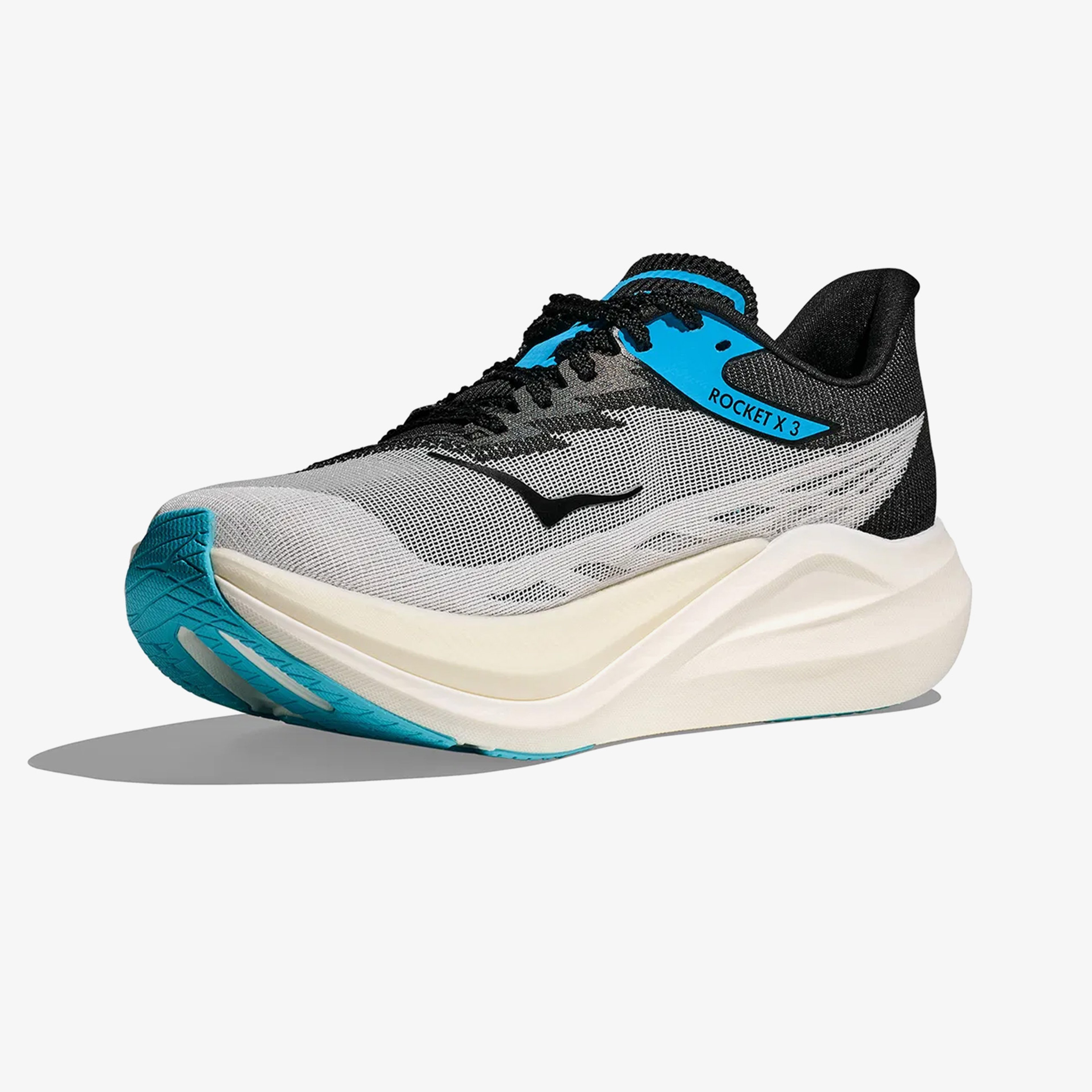 Hoka Rocket X 3 Unisex Beyaz Yol Koşusu Ayakkabısı