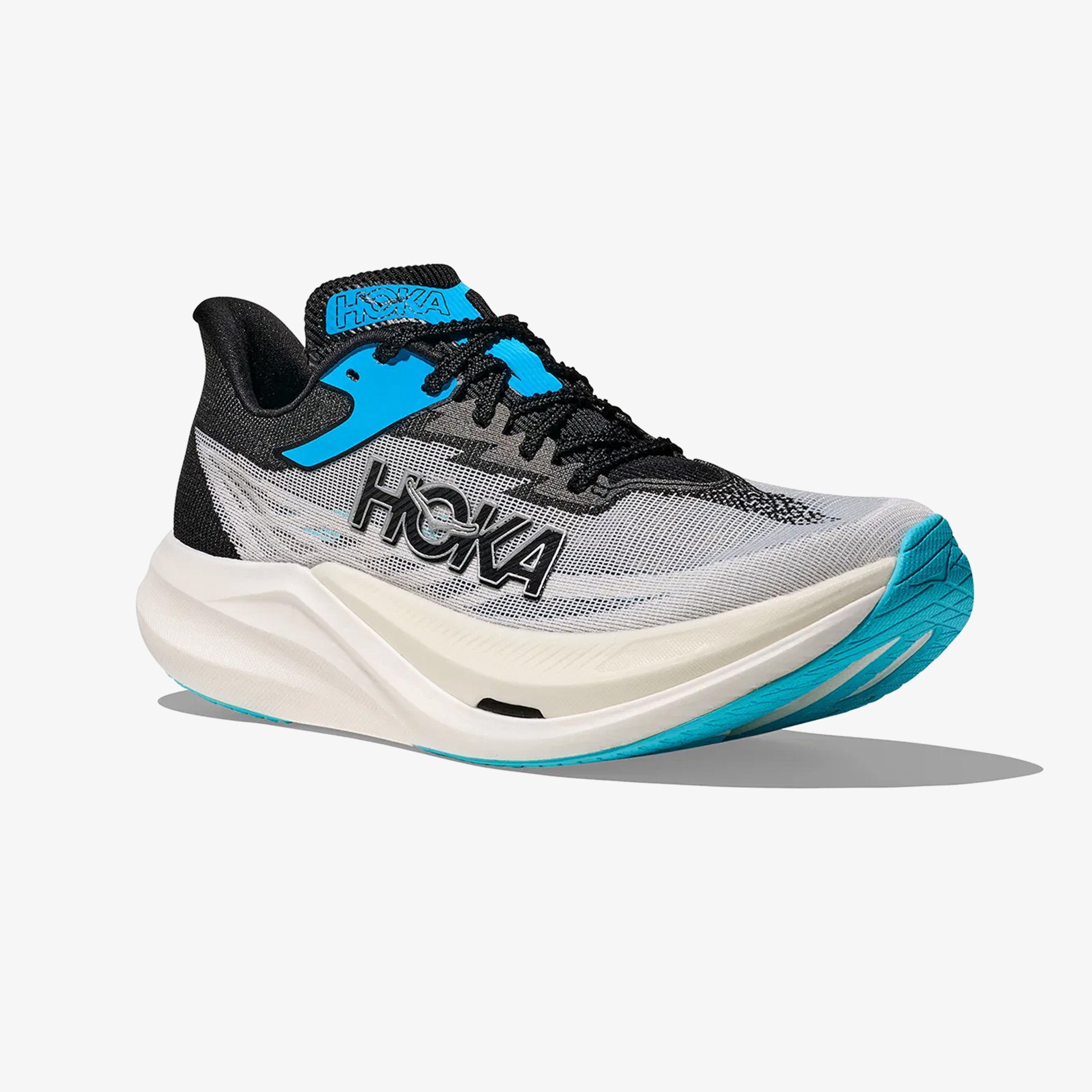 Hoka Rocket X 3 Unisex Beyaz Yol Koşusu Ayakkabısı