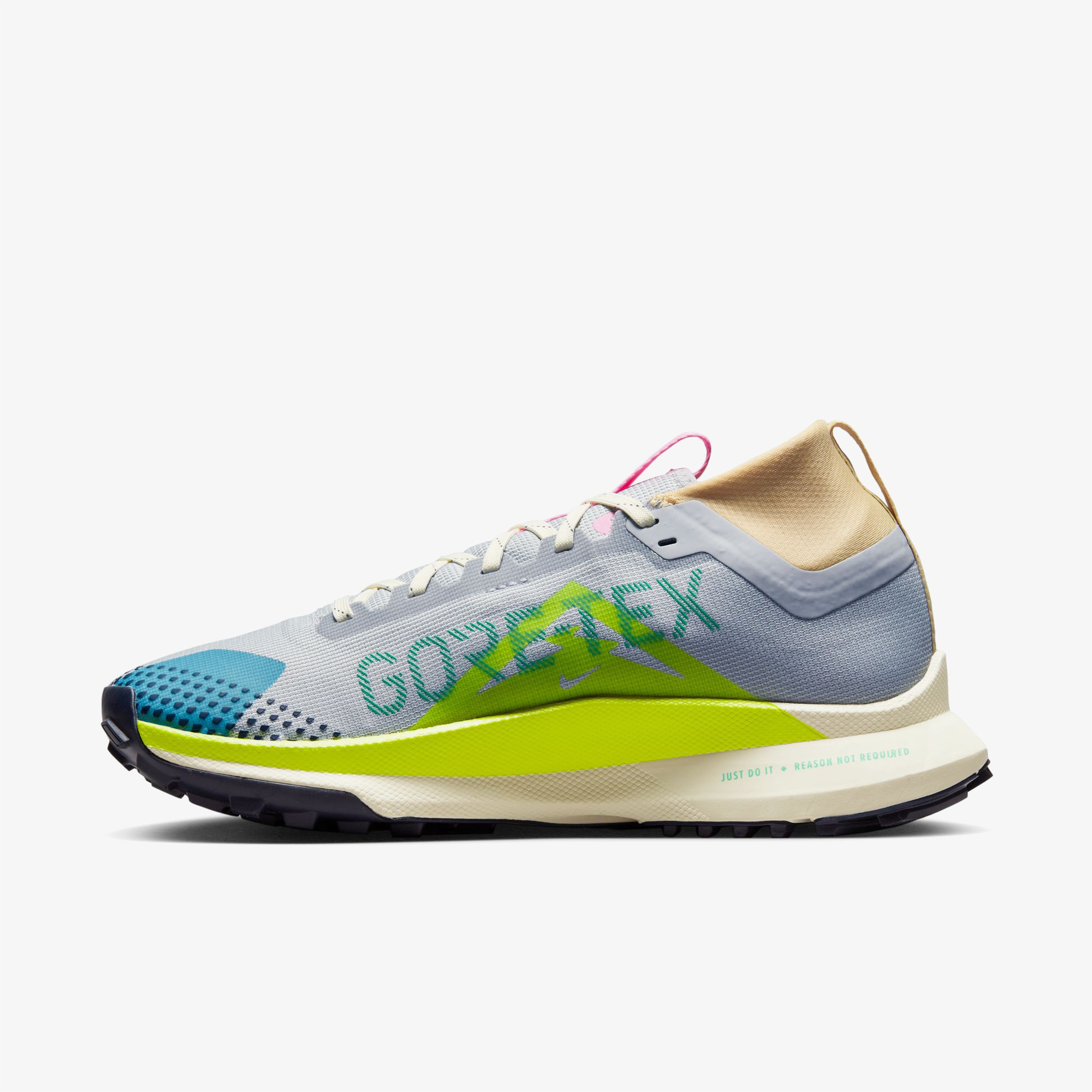 Nike React Pegasus Trail 4 Gore-Tex Kadın Mavi Koşu Ayakkabısı
