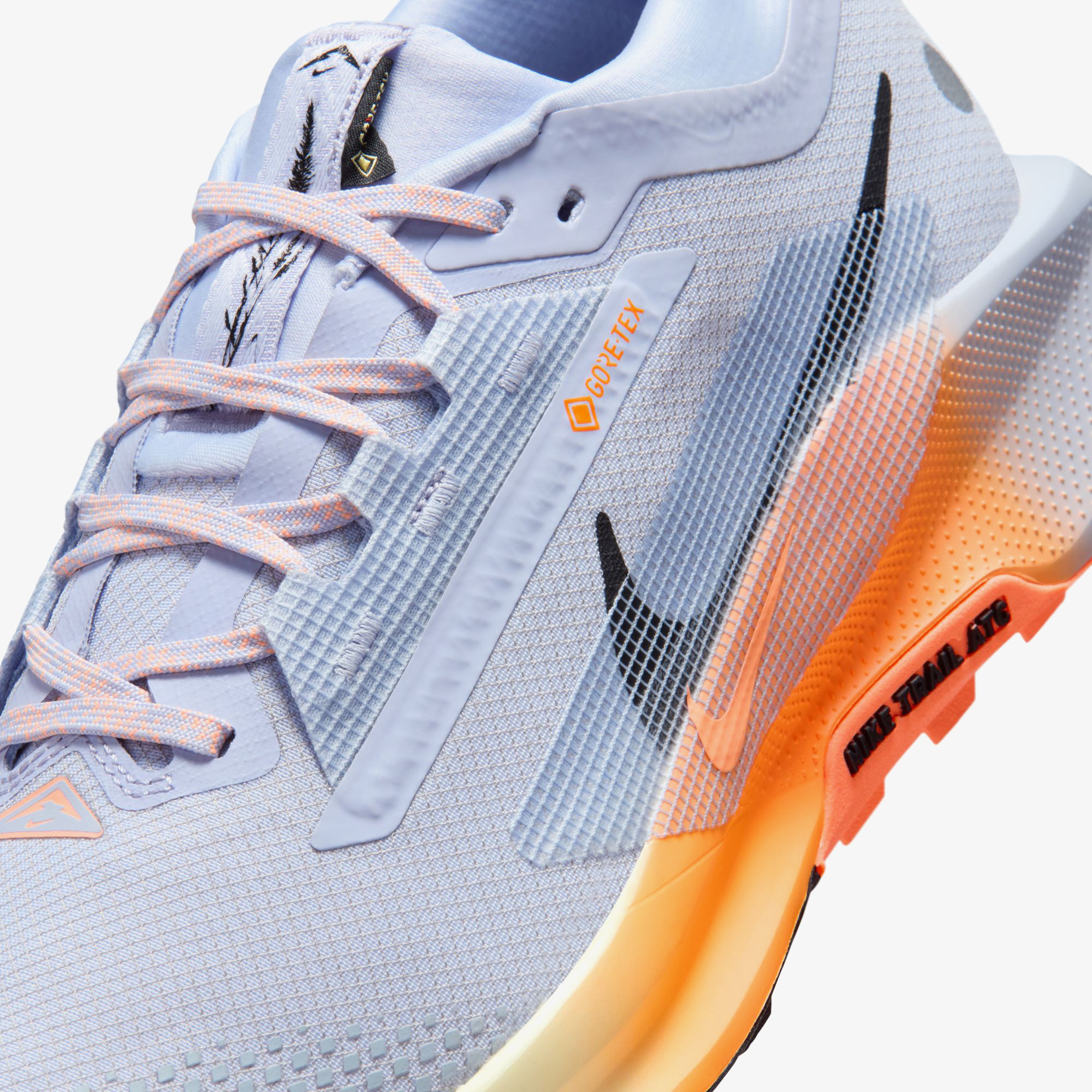 Nike Pegasus Trail 5 Gore-Tex Erkek Mavi Koşu Ayakkabısı