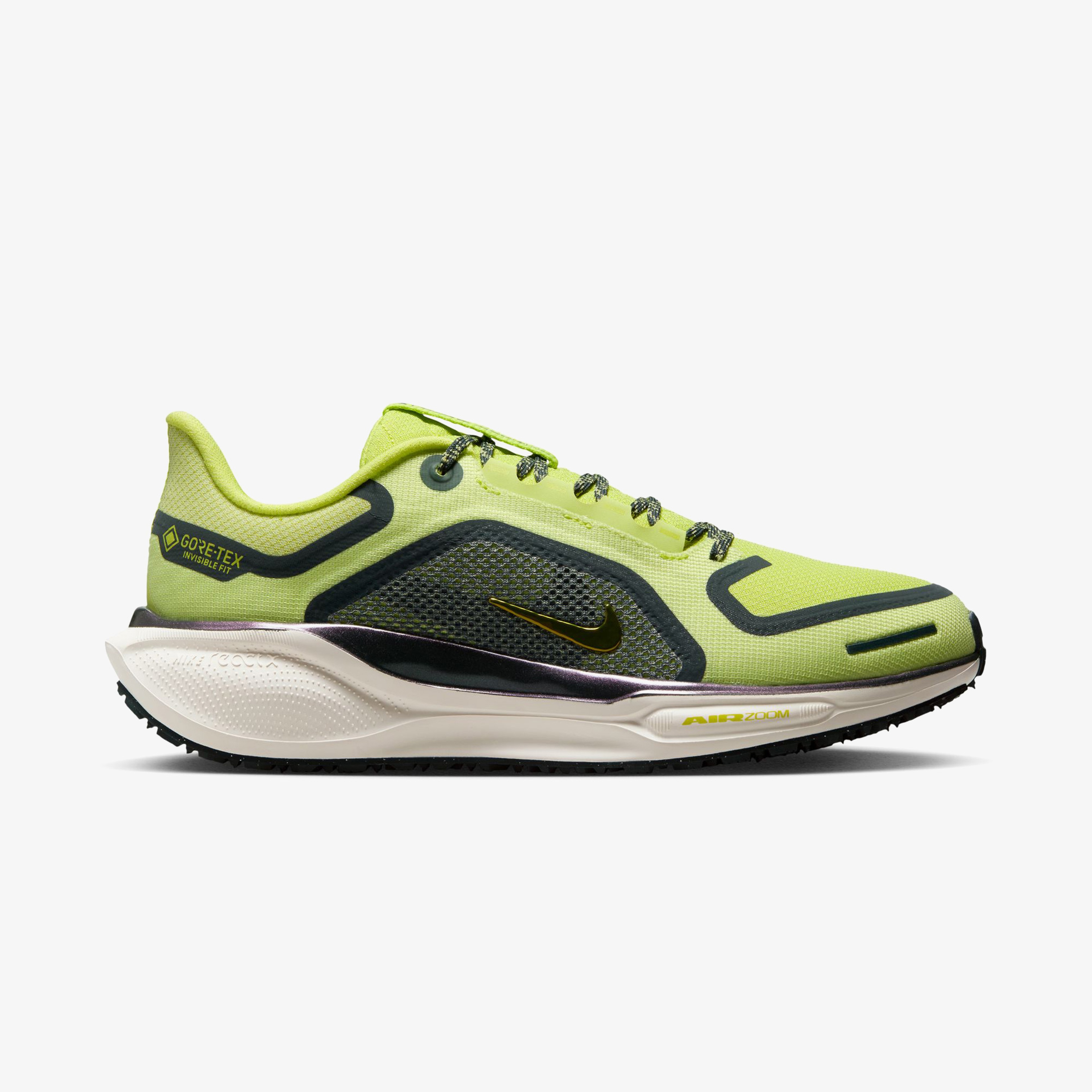 Nike Air Zoom Pegasus 41 Gore-Tex Waterproof Kadın Sarı Koşu Ayakkabısı