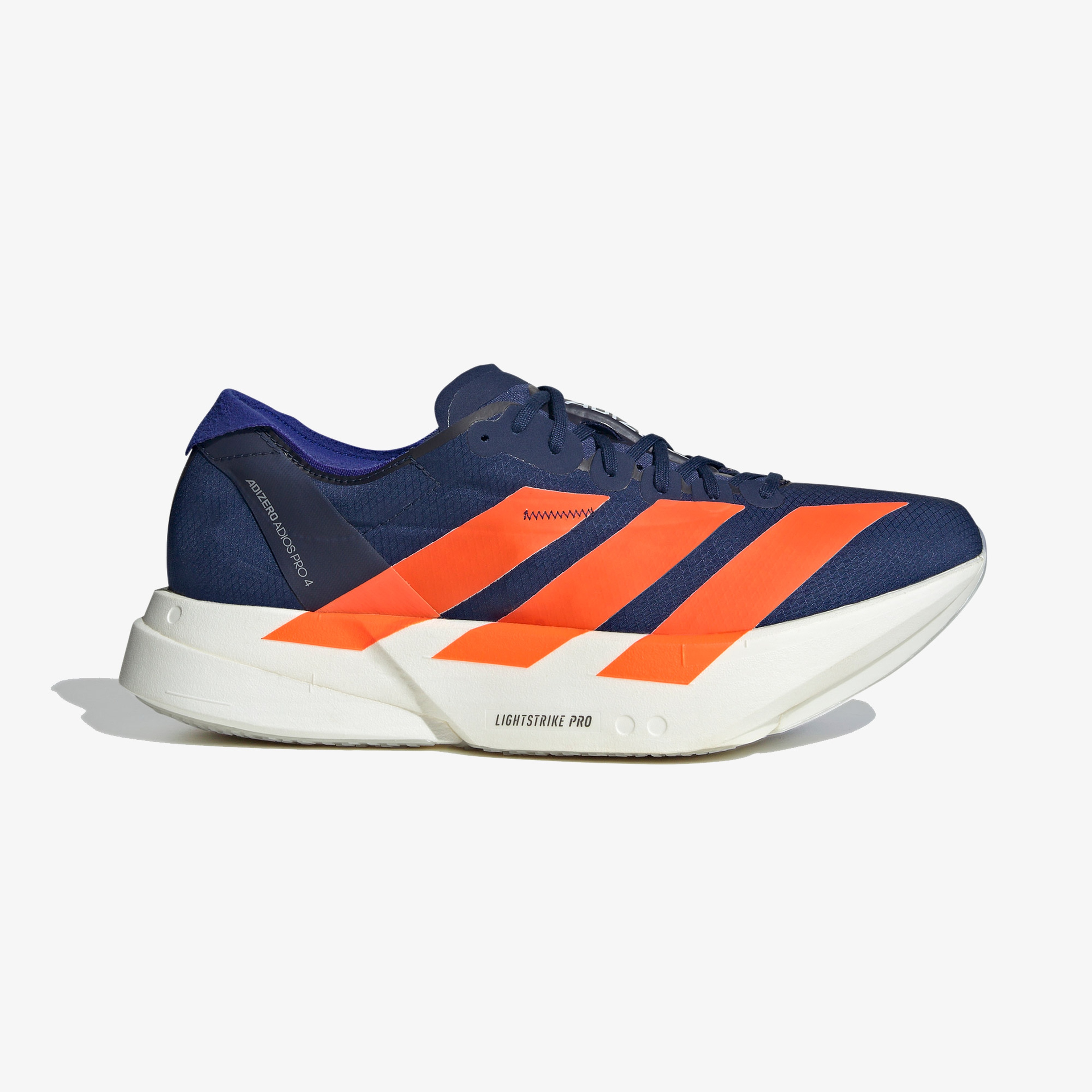 adidas Adizero Adios Pro 4 Erkek Mavi Koşu Ayakkabısı