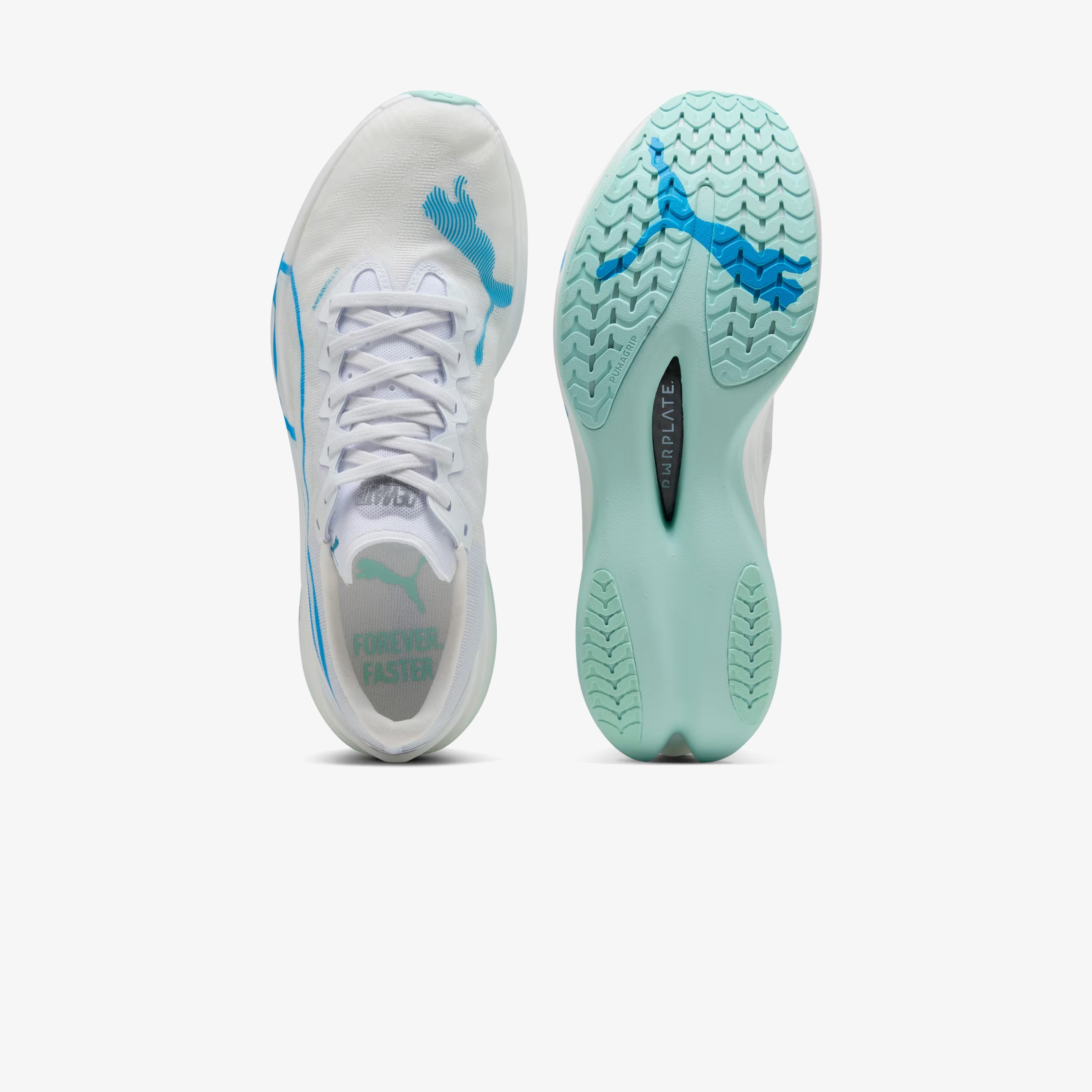 Puma Deviate Nitro Elite 3 Erkek Beyaz Koşu Ayakkabısı