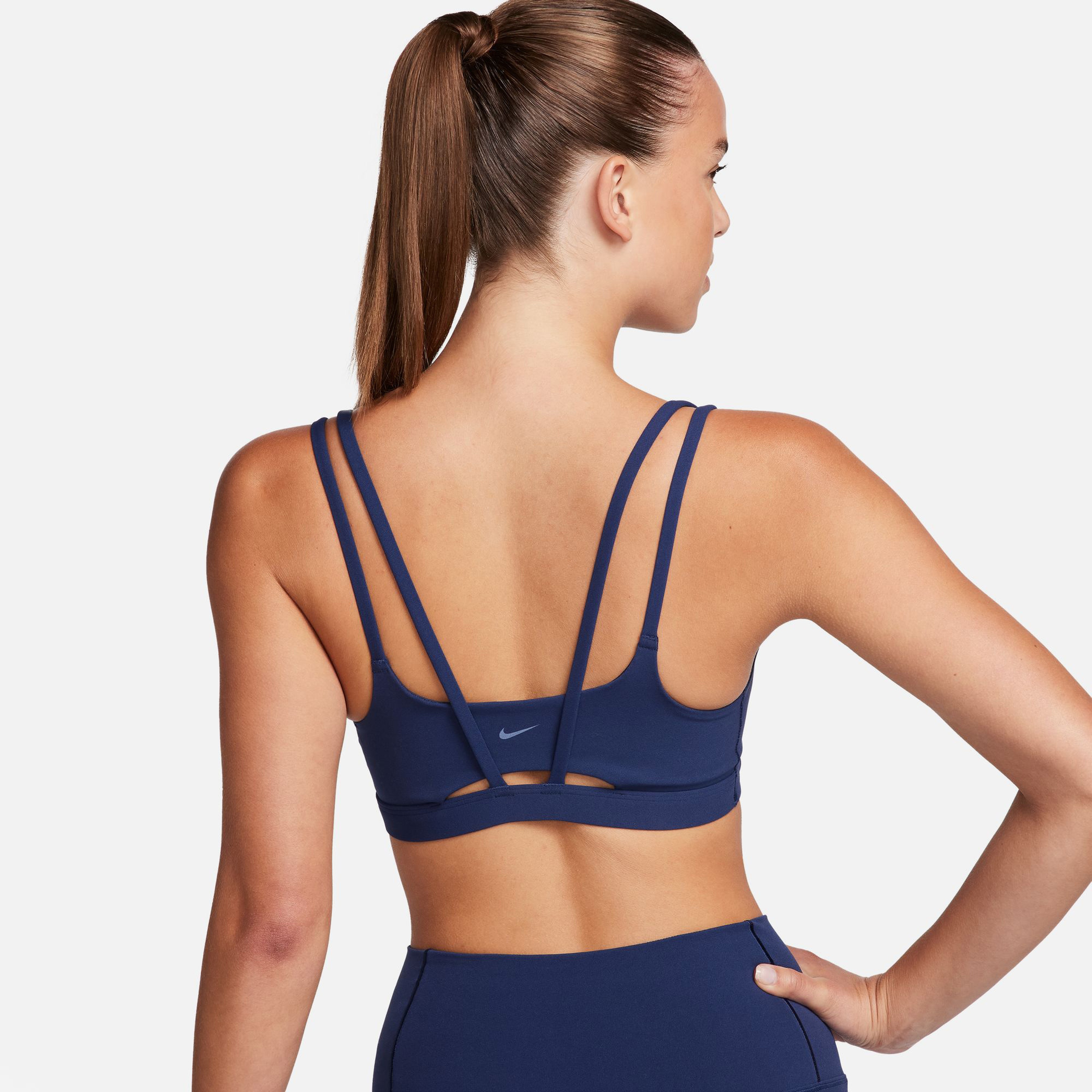 Nike Df Alate Trace Bra Kadın Mavi Bra